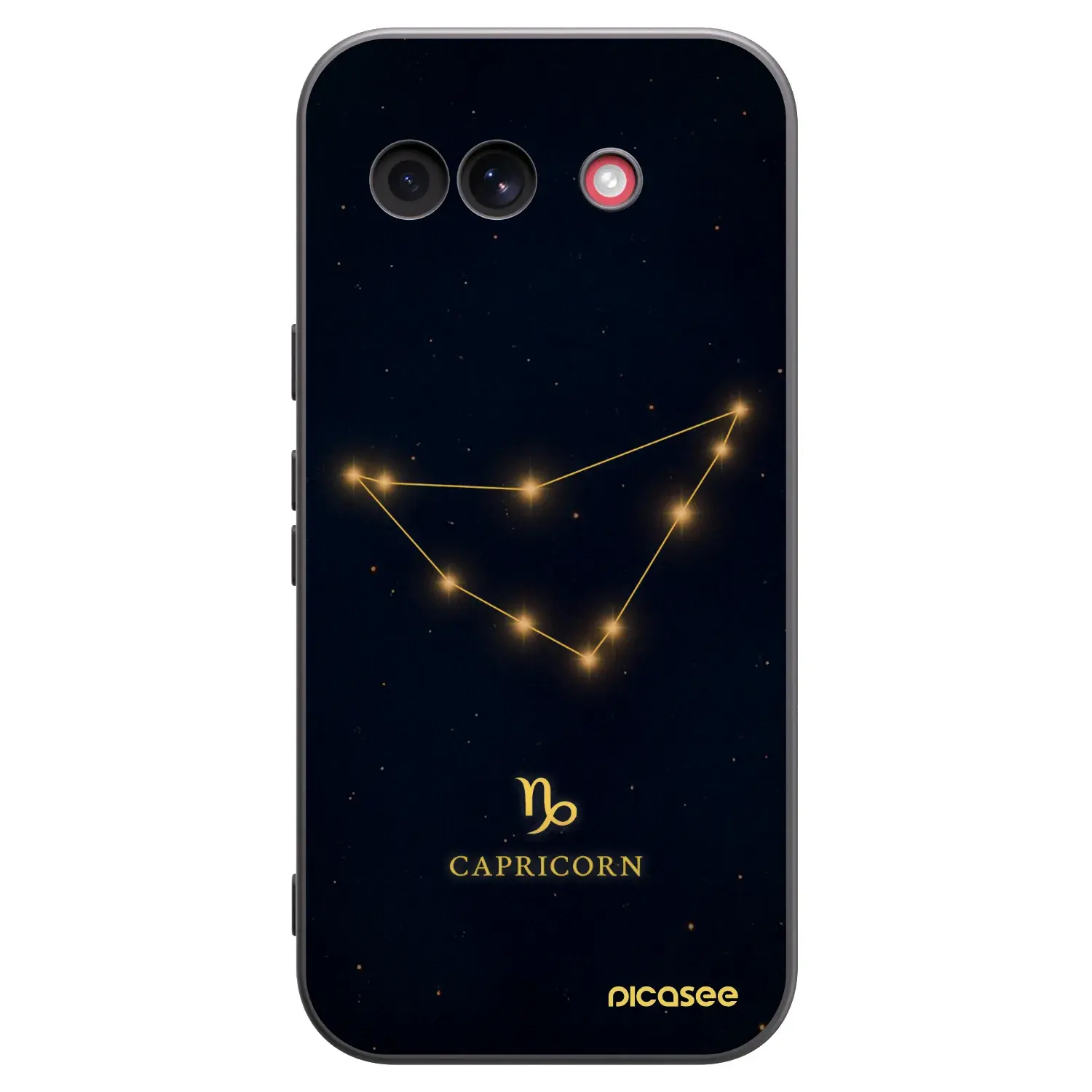 Silikonový černý obal pro Google Pixel 10a - CAPRICORN
