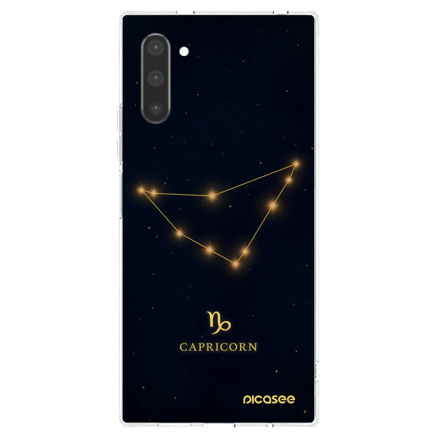 Silikonový průhledný obal pro Samsung Galaxy Note 10 N970F - CAPRICORN