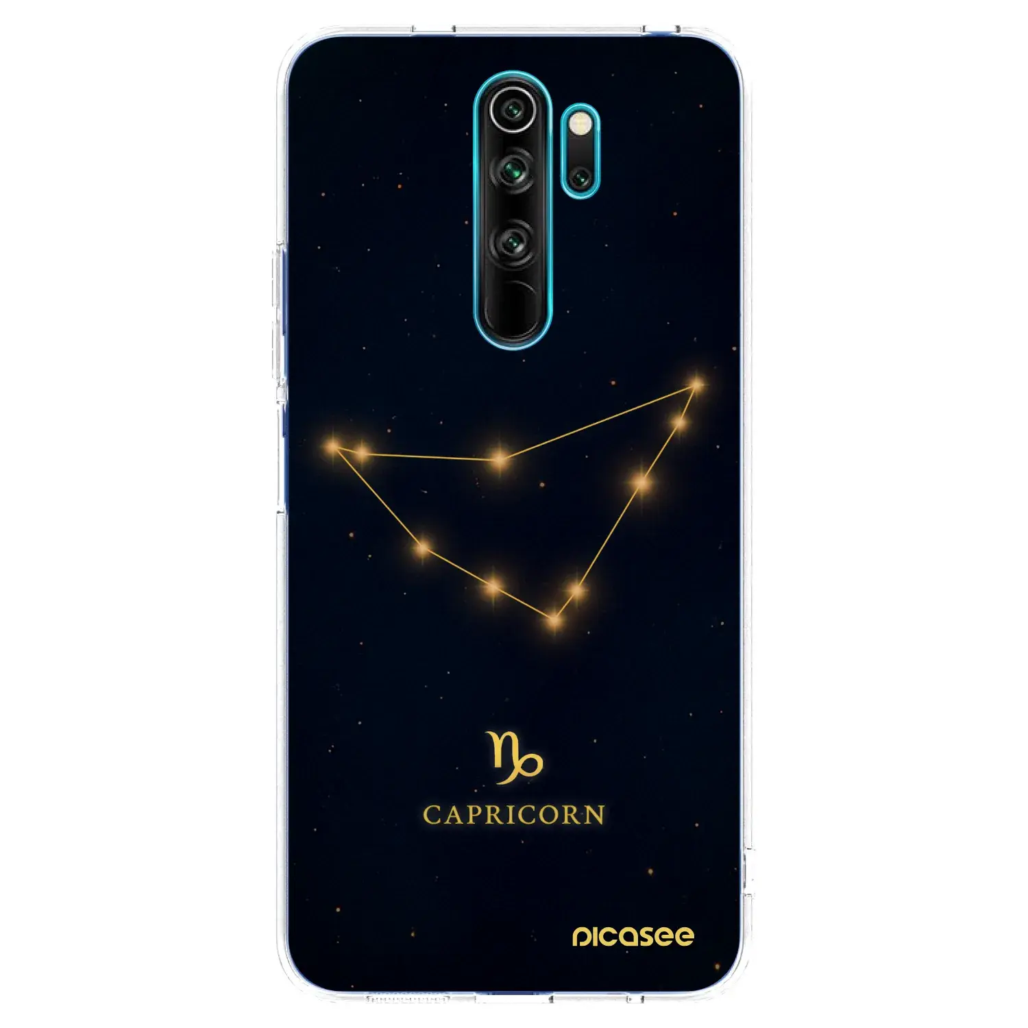 Silikonový průhledný obal pro Xiaomi Redmi Note 8 Pro - CAPRICORN