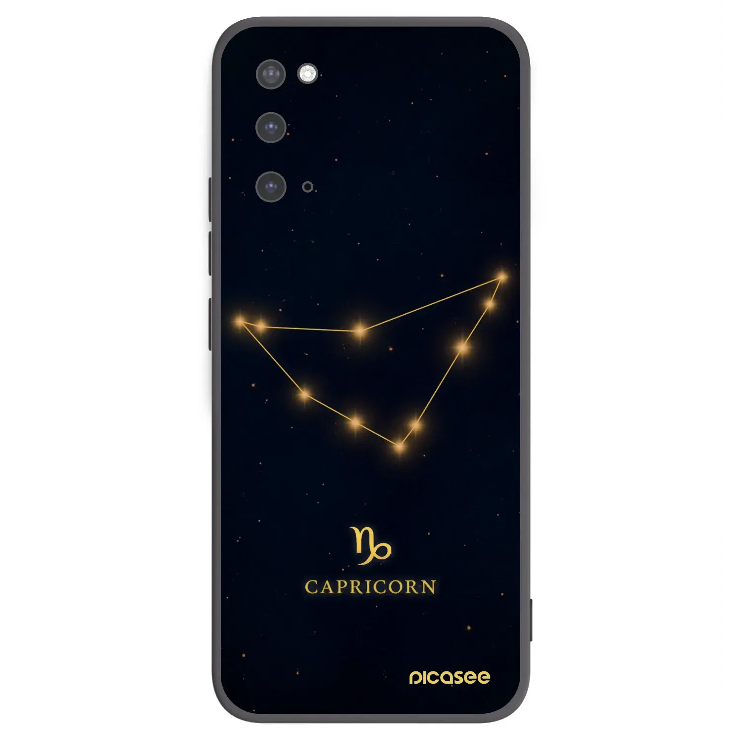 Silikonový černý obal pro Samsung Galaxy S20 G980F - CAPRICORN