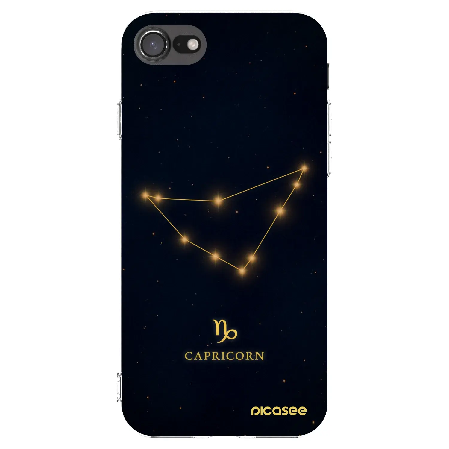 Silikonový průhledný obal pro Apple iPhone SE 2020 - CAPRICORN