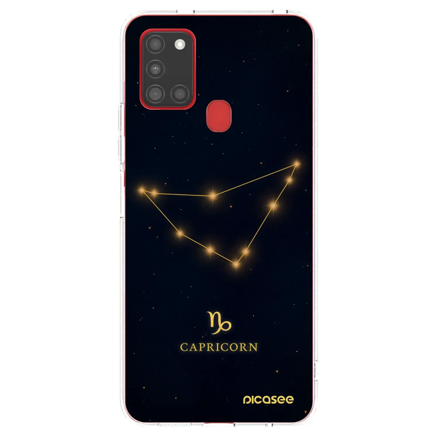 Silikonový průhledný obal pro Samsung Galaxy A21s - CAPRICORN