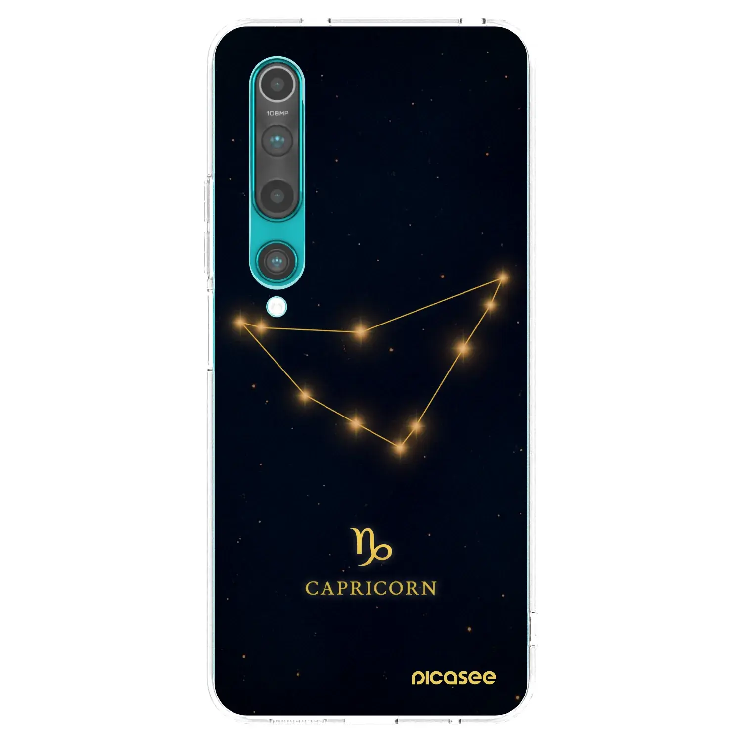 Silikonový průhledný obal pro Xiaomi Mi 10 - CAPRICORN