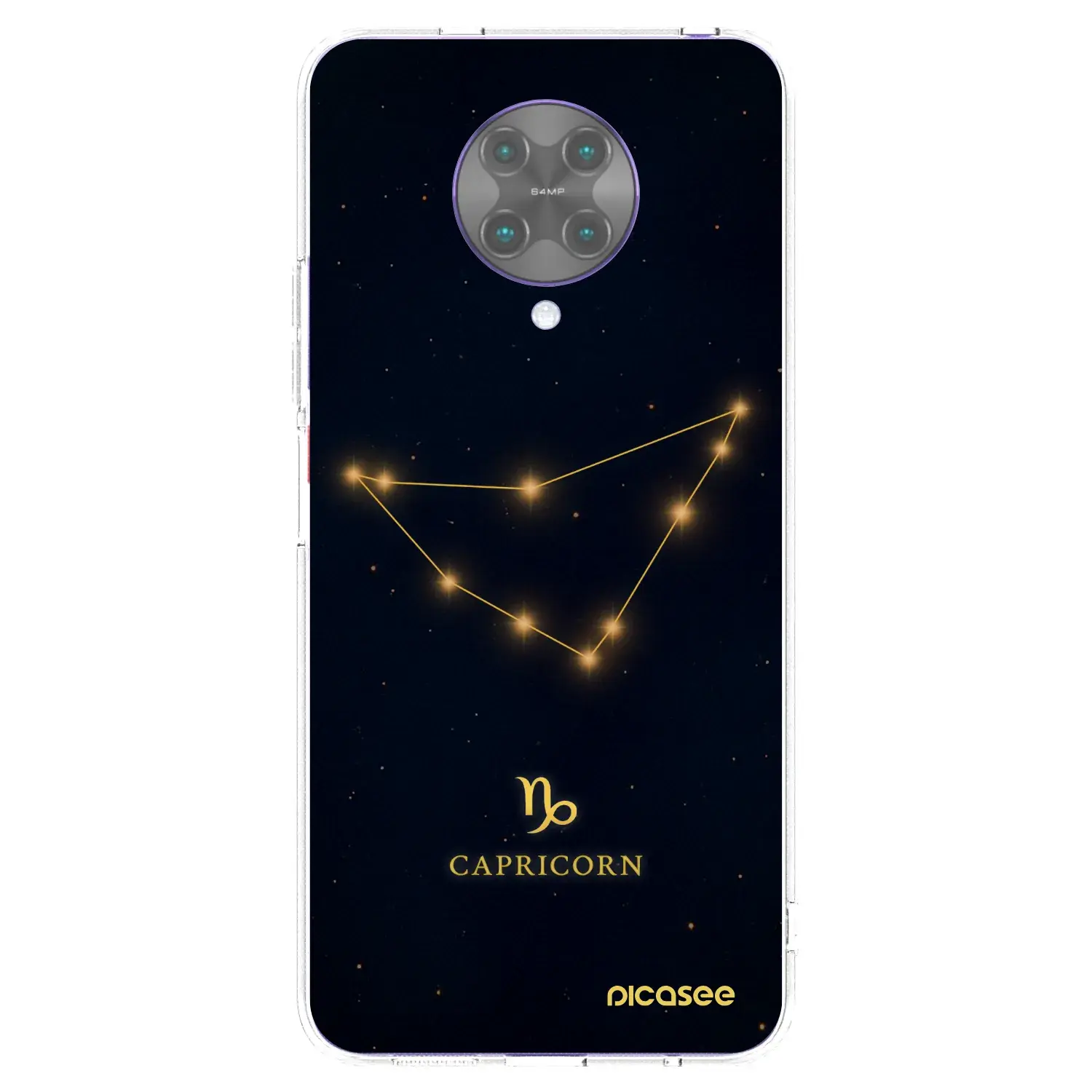 Silikonový průhledný obal pro Xiaomi Poco F2 Pro - CAPRICORN