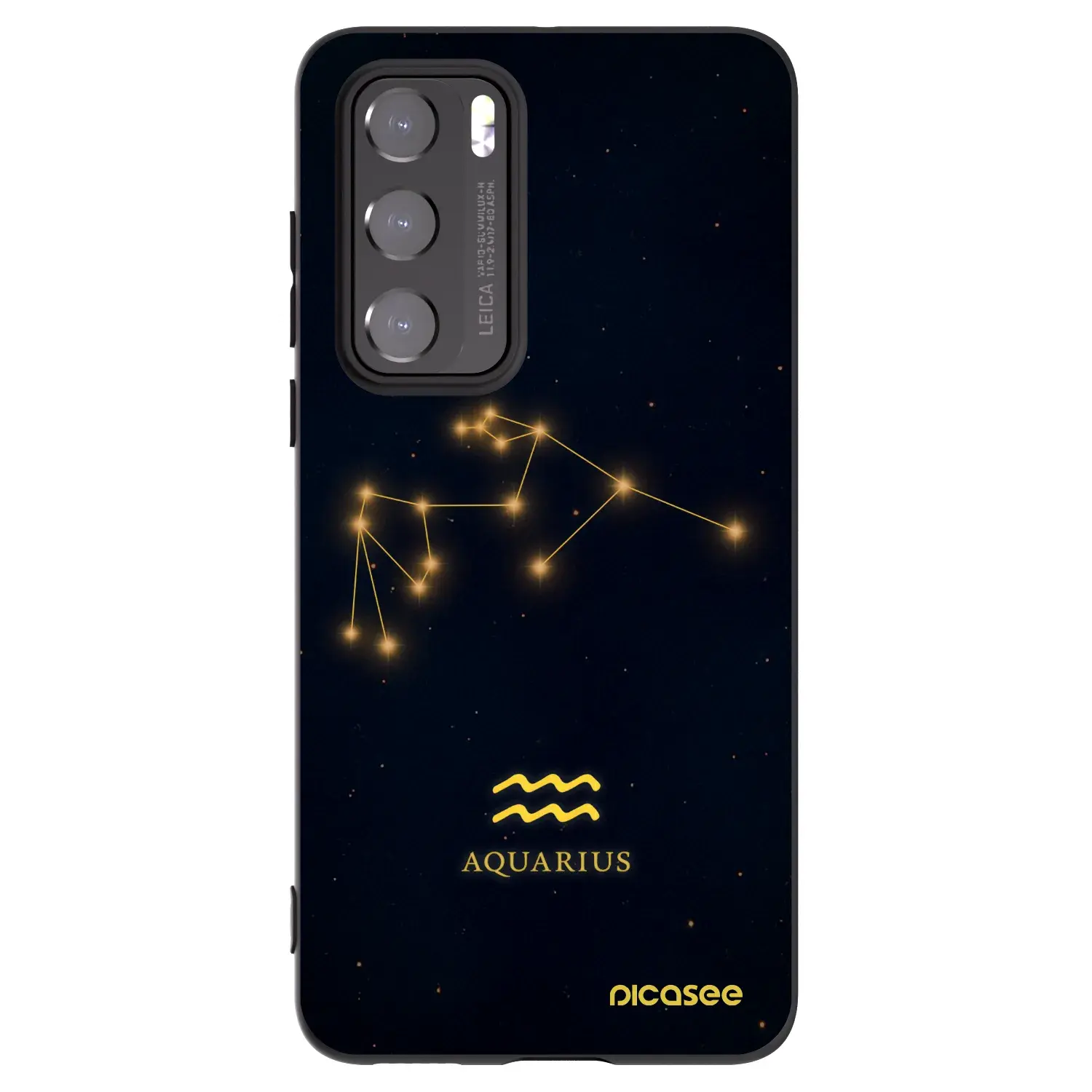 Silikonový černý obal pro Huawei P40 - AQUARIUS