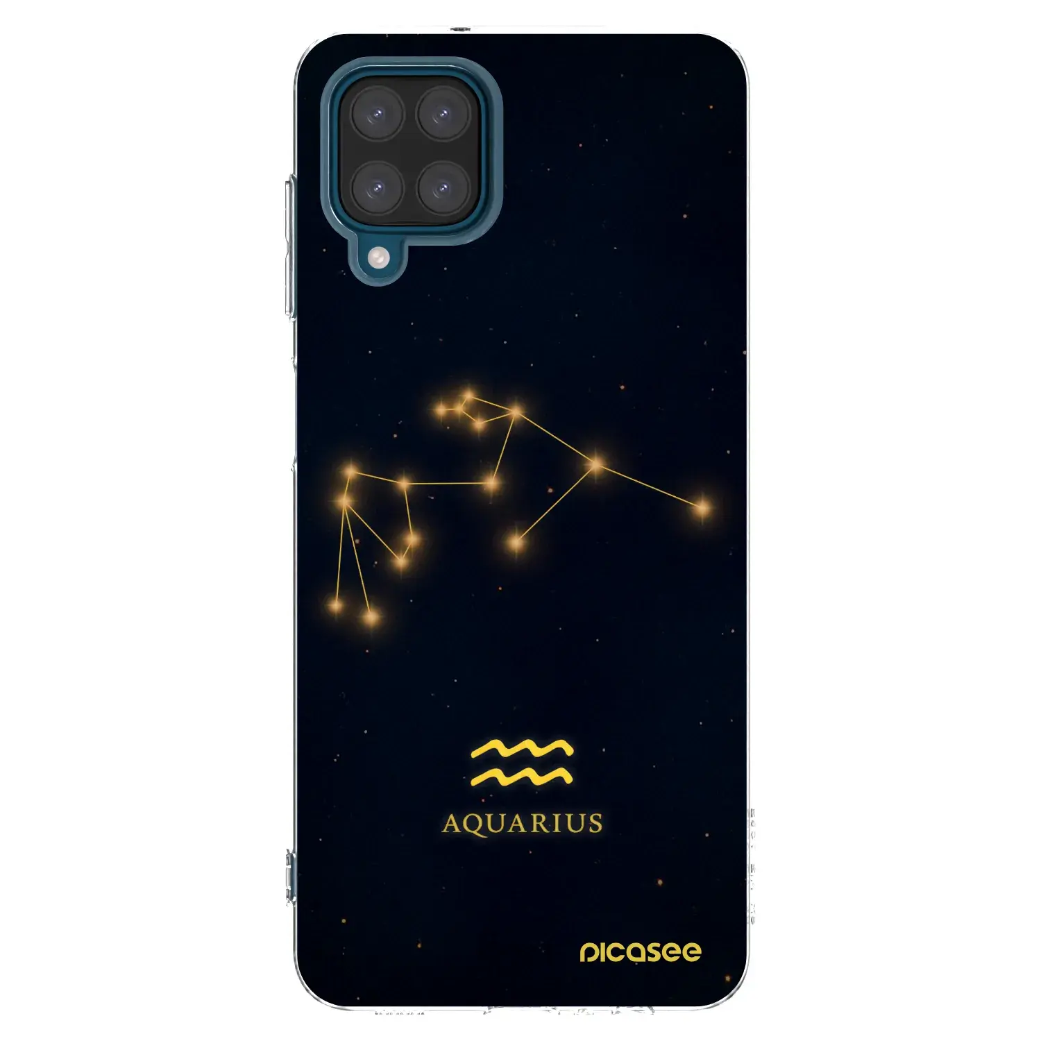 Silikonový průhledný obal pro Samsung Galaxy A12 A125F - AQUARIUS