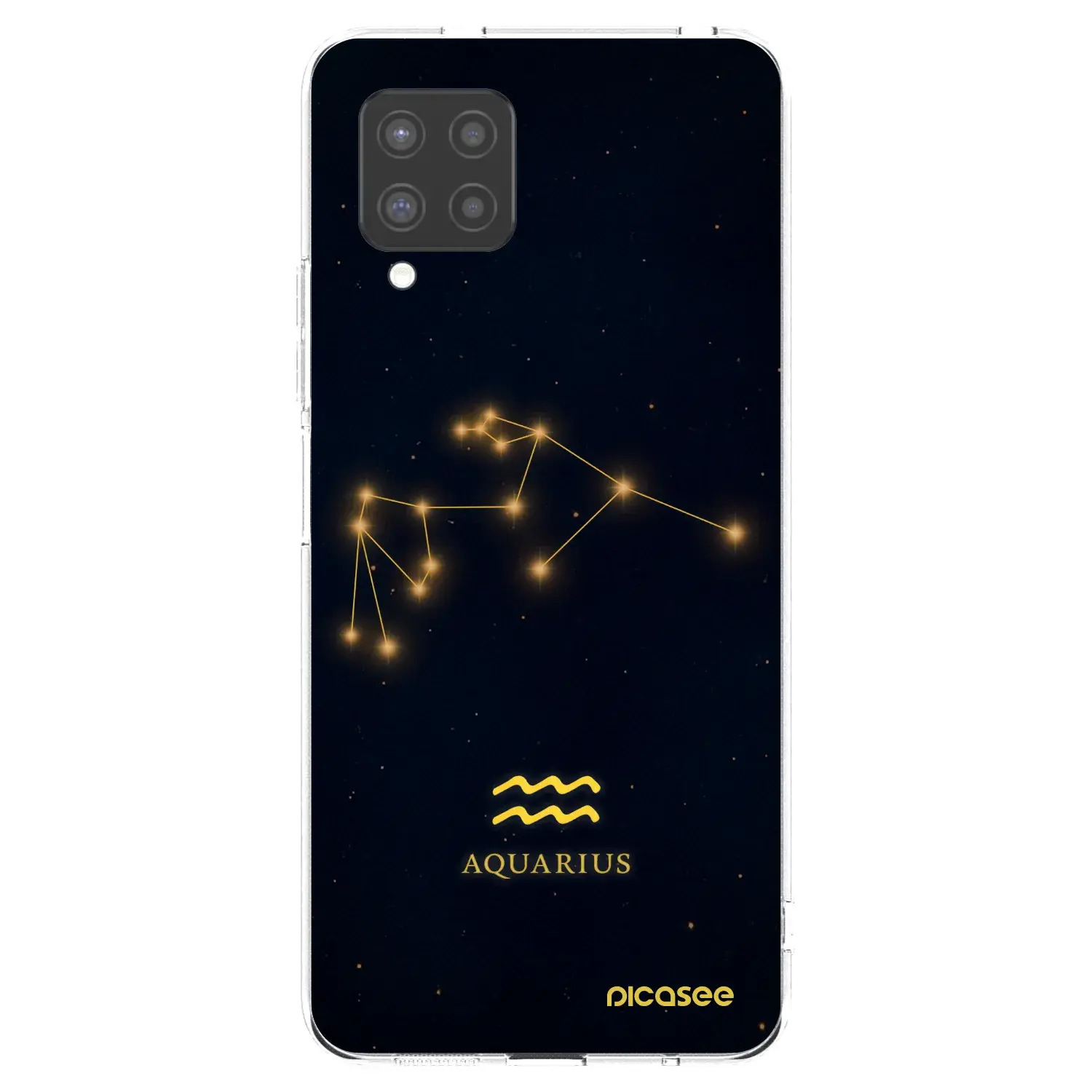 Silikonový průhledný obal pro Samsung Galaxy A42 A426B - AQUARIUS