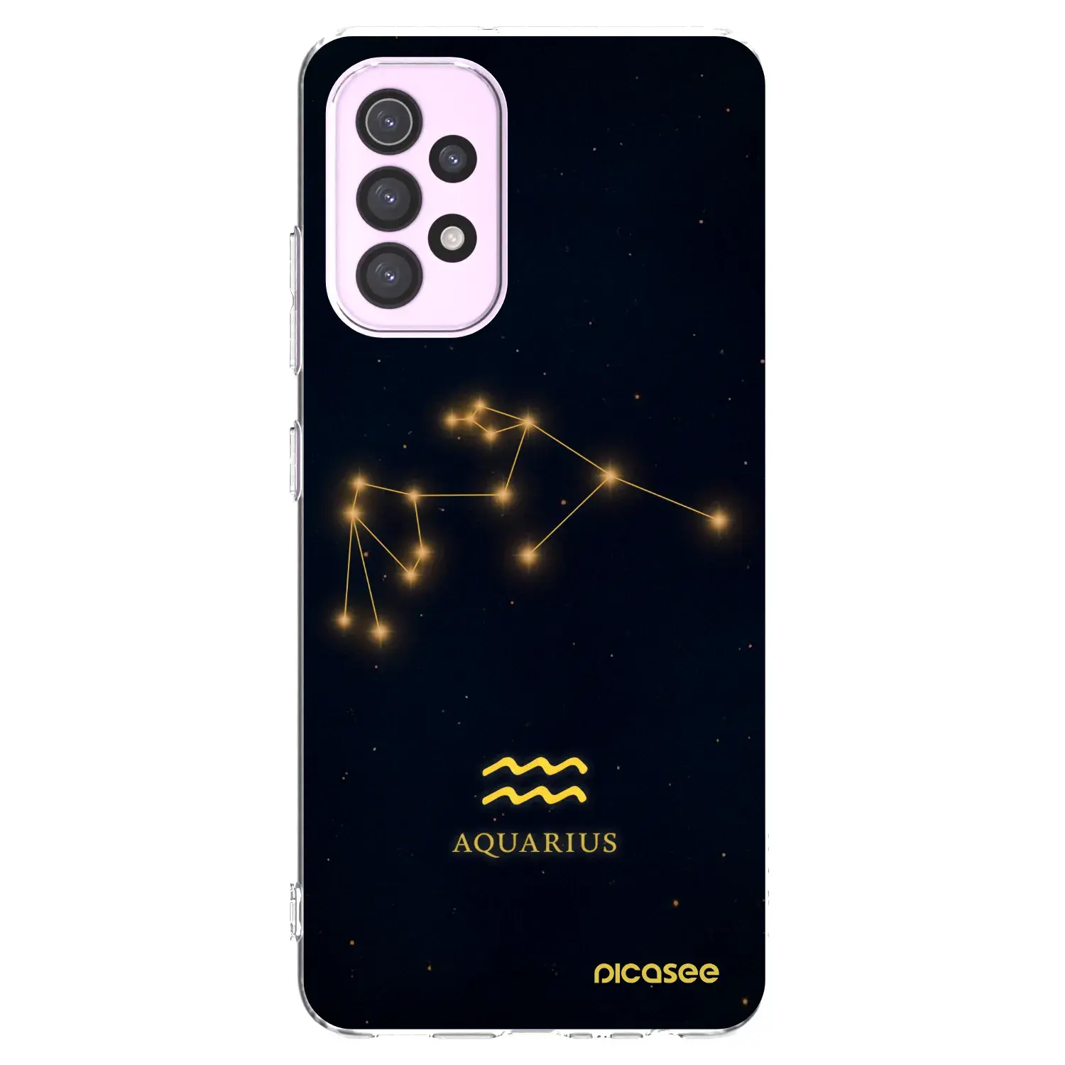 Silikonový průhledný obal pro Samsung Galaxy A32 5G A326B - AQUARIUS
