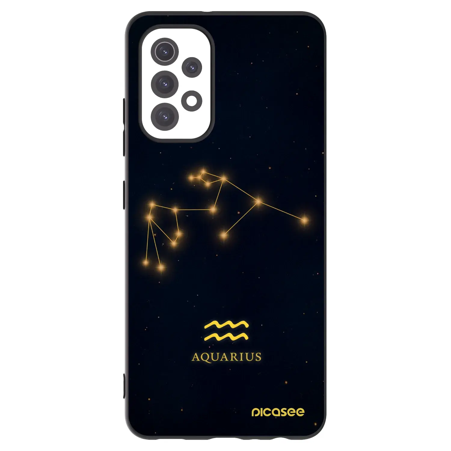 Silikonový černý obal pro Samsung Galaxy A32 5G A326B - AQUARIUS