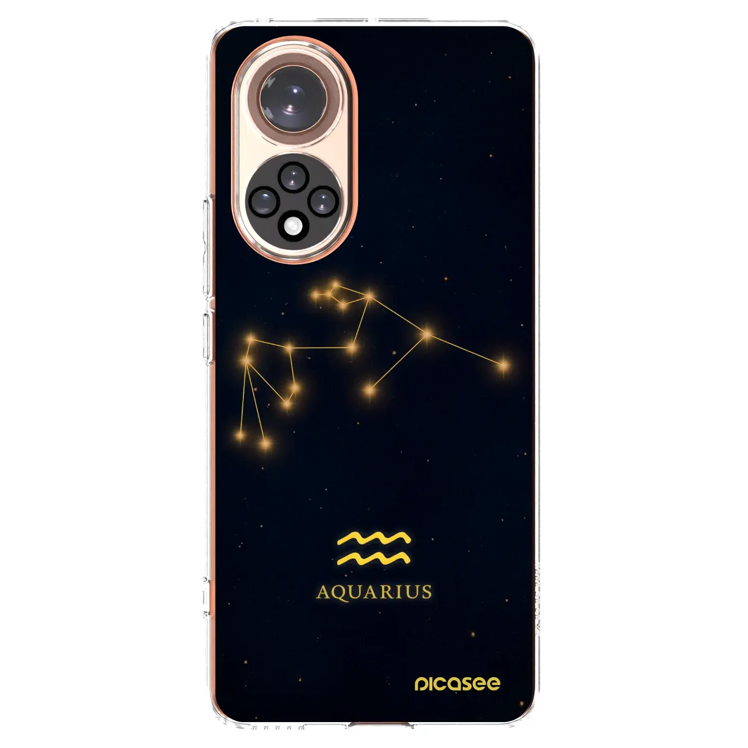 Silikonový průhledný obal pro Huawei Nova 9 - AQUARIUS
