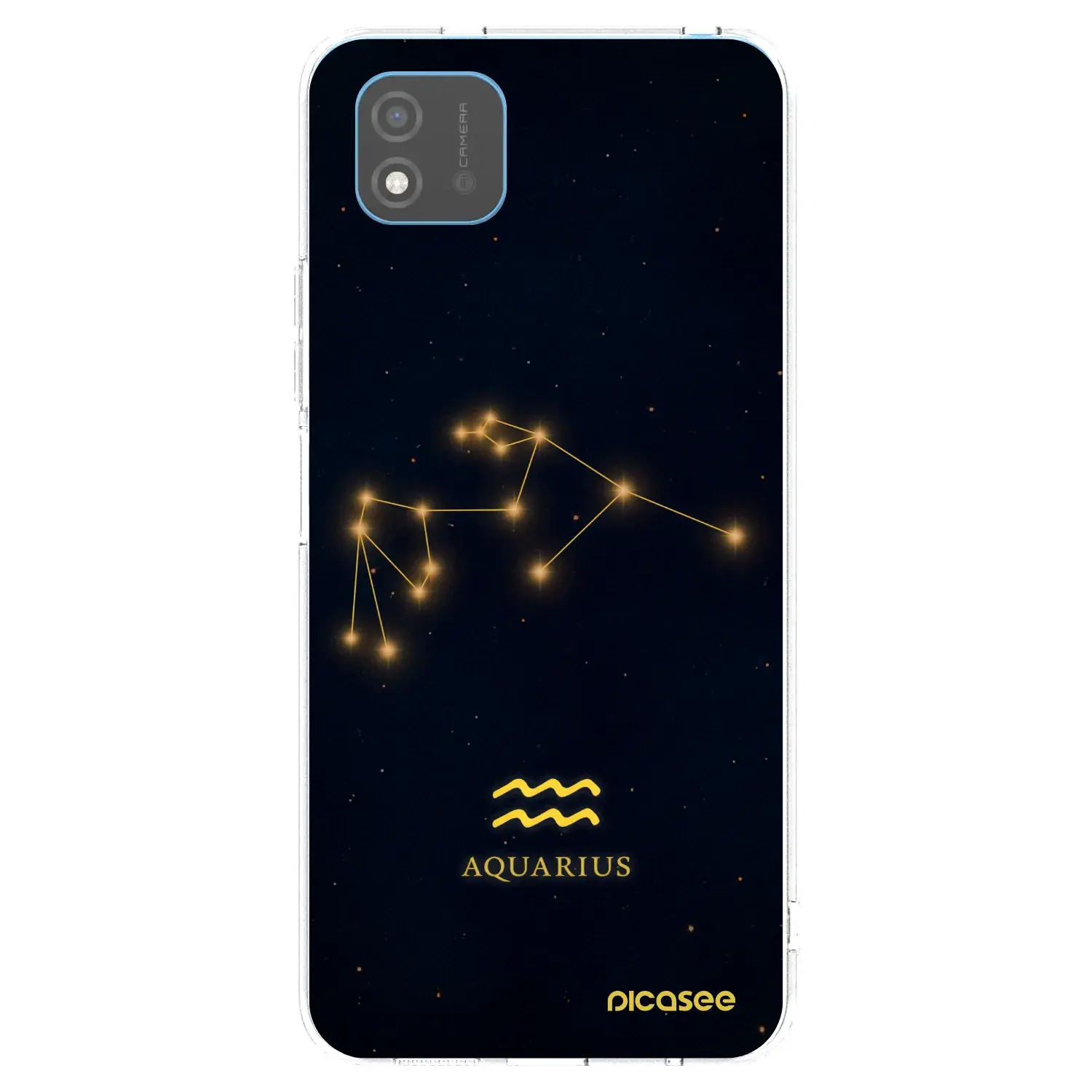 Silikonový průhledný obal pro Realme C11 (2021) - AQUARIUS