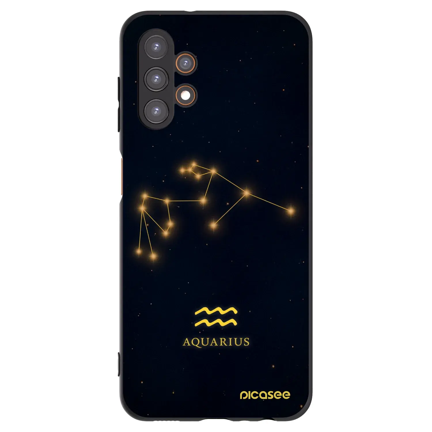 Silikonový černý obal pro Samsung Galaxy A13 4G A135 - AQUARIUS