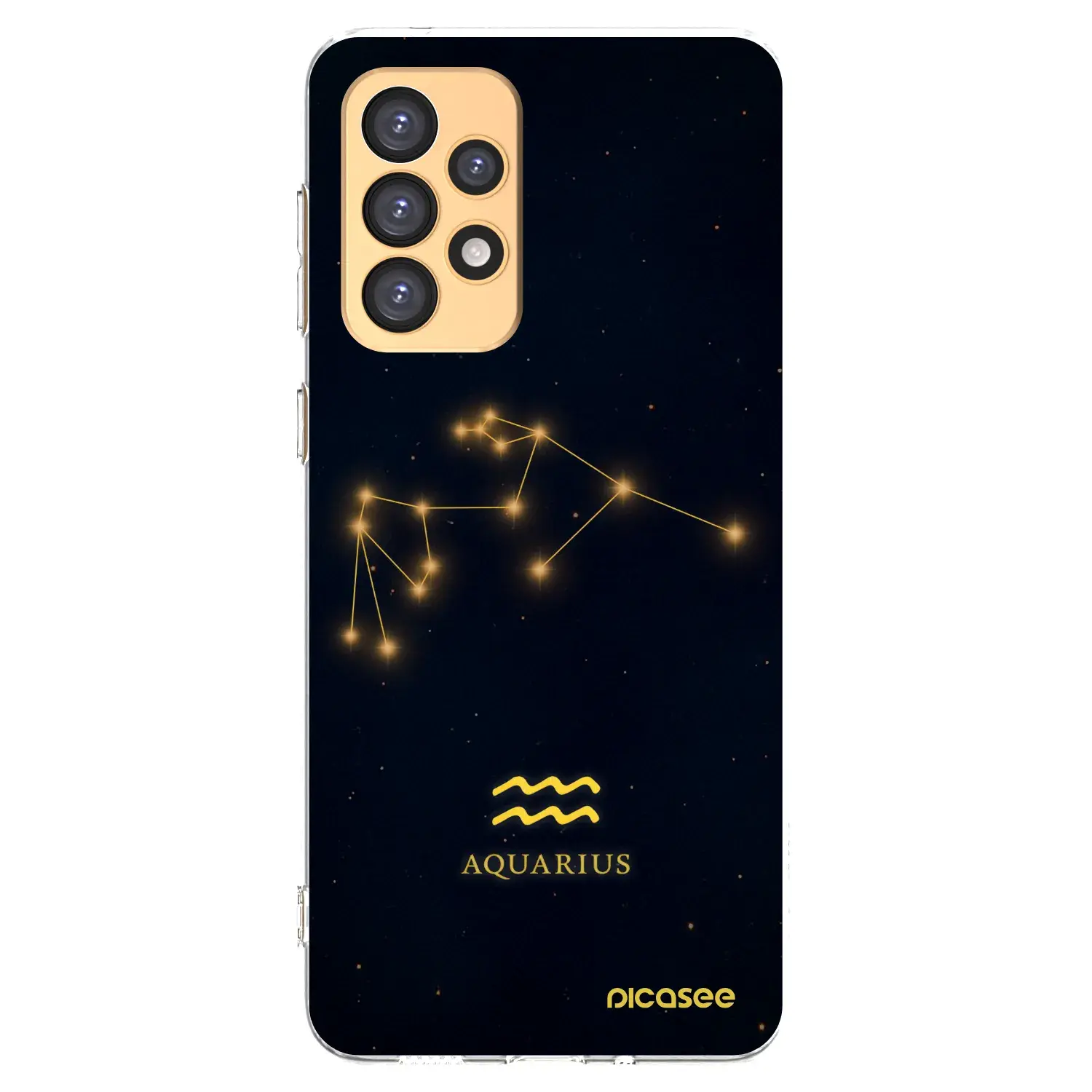 Silikonový průhledný obal pro Samsung Galaxy A33 5G A336 - AQUARIUS