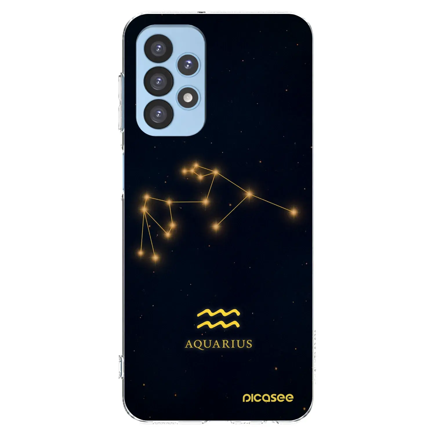 Silikonový průhledný obal pro Samsung Galaxy A23 A235F 4G - AQUARIUS