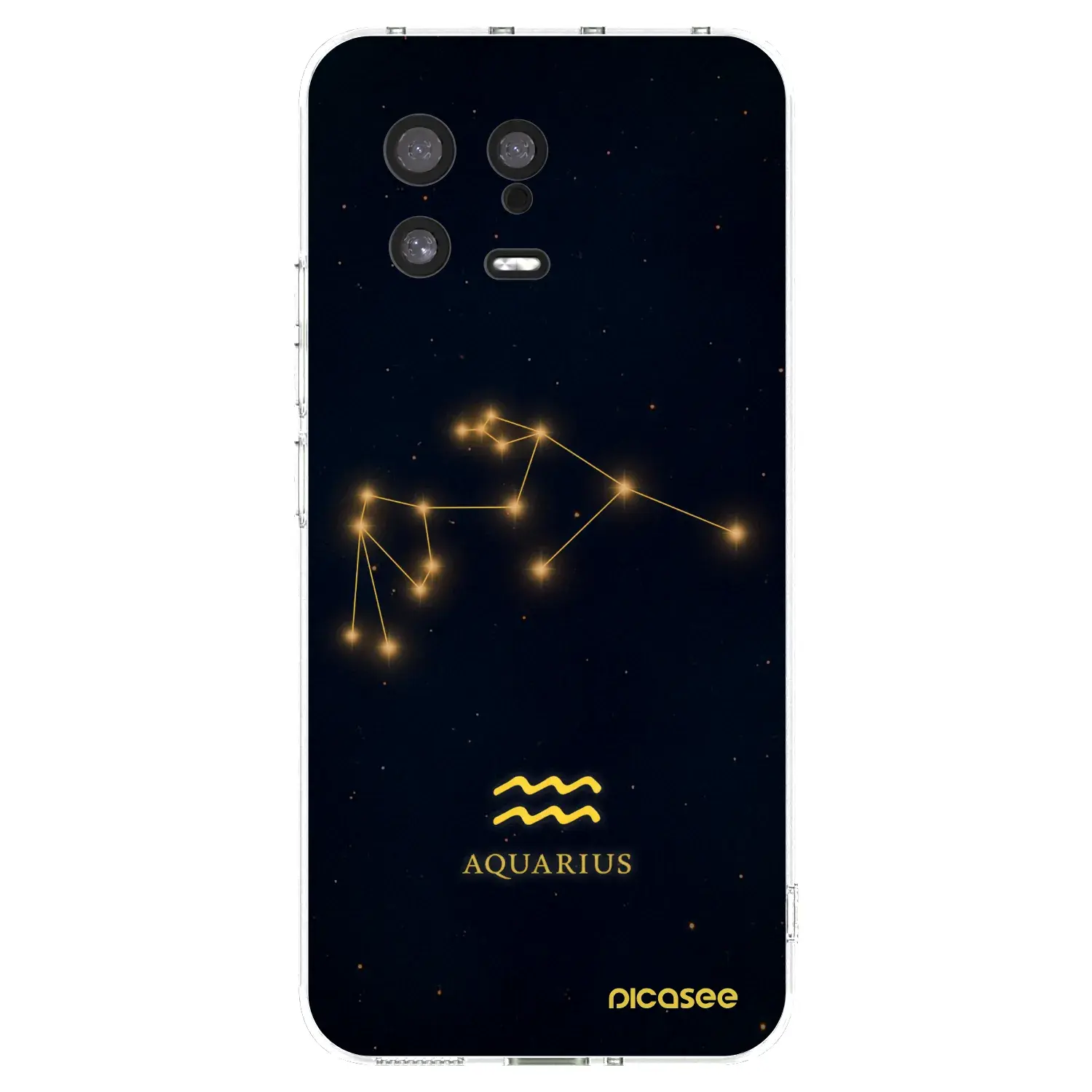 Silikonový průhledný obal pro Xiaomi 13 - AQUARIUS