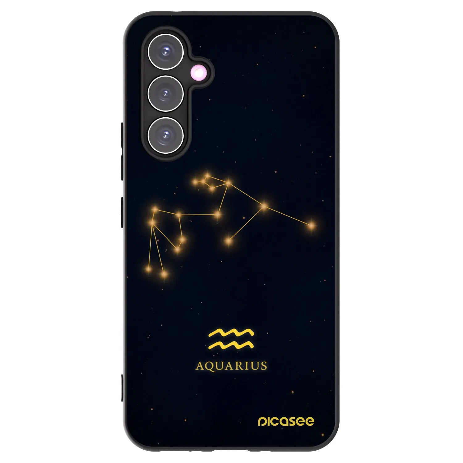 Silikonový černý obal pro Samsung Galaxy A54 5G A546B - AQUARIUS