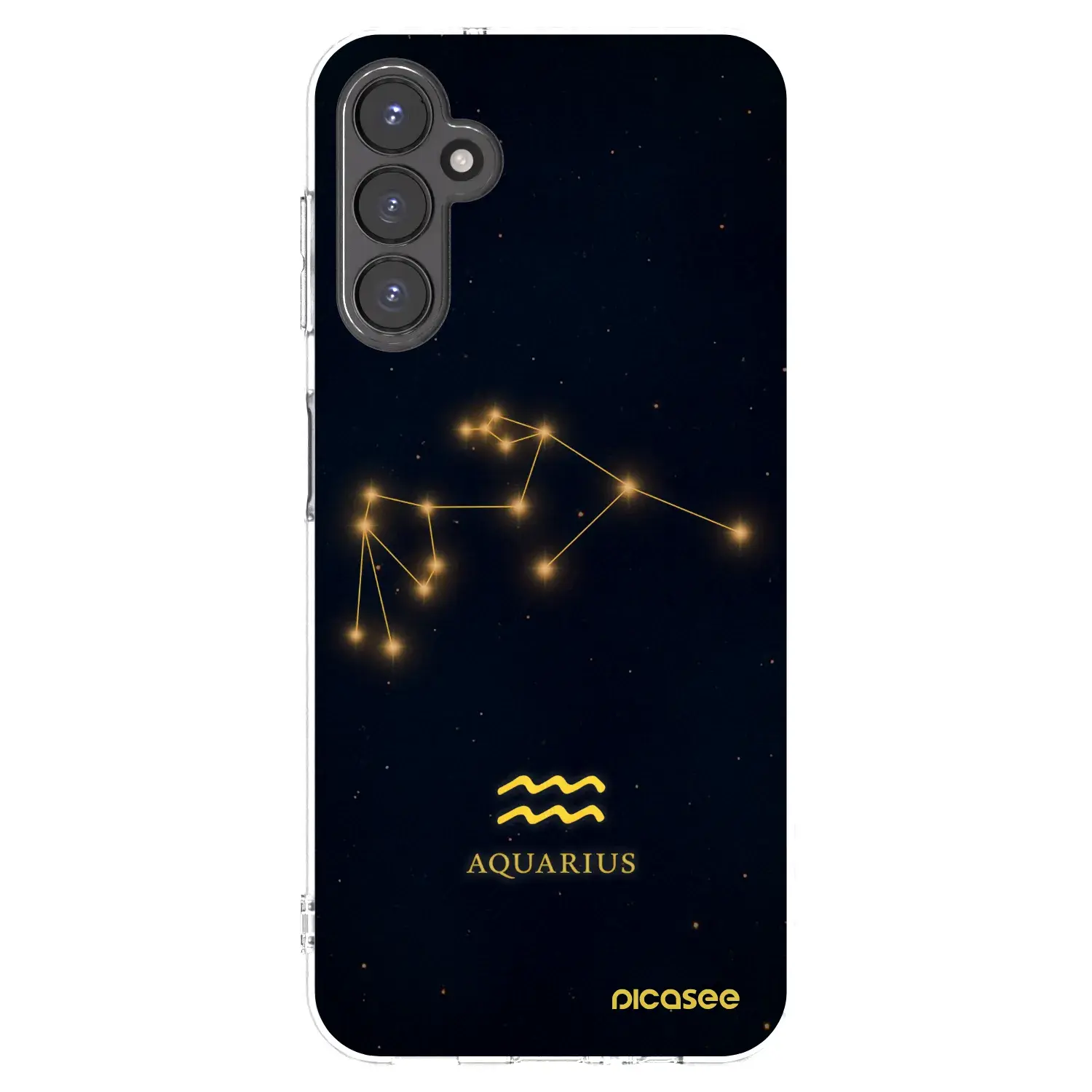 Silikonový průhledný obal pro Samsung Galaxy A14 4G A145R - AQUARIUS