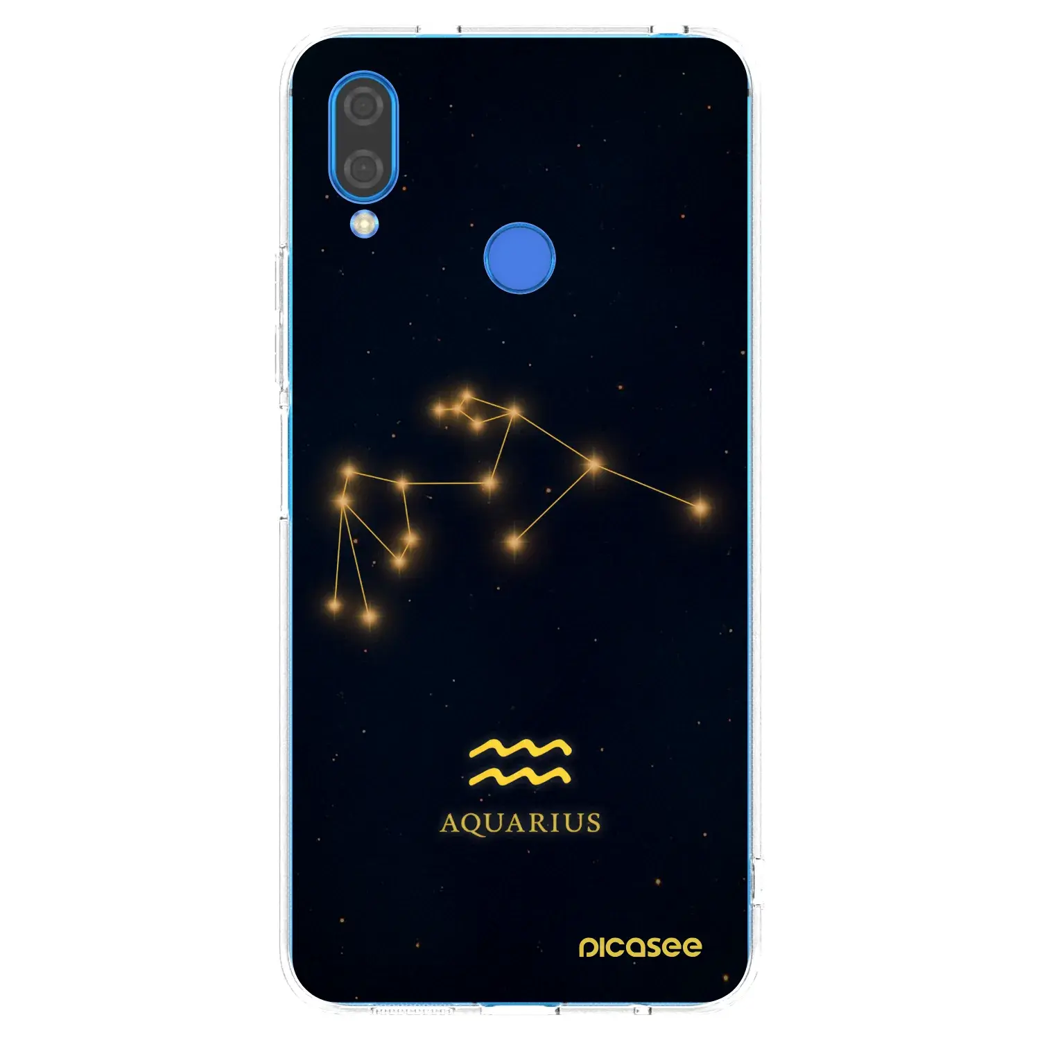 Silikonový průhledný obal pro Huawei Nova 3i - AQUARIUS