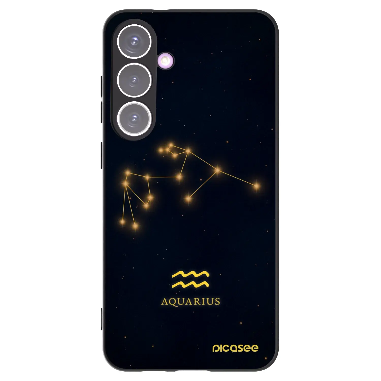 Silikonový černý obal pro Samsung Galaxy S24+ S926B 5G - AQUARIUS
