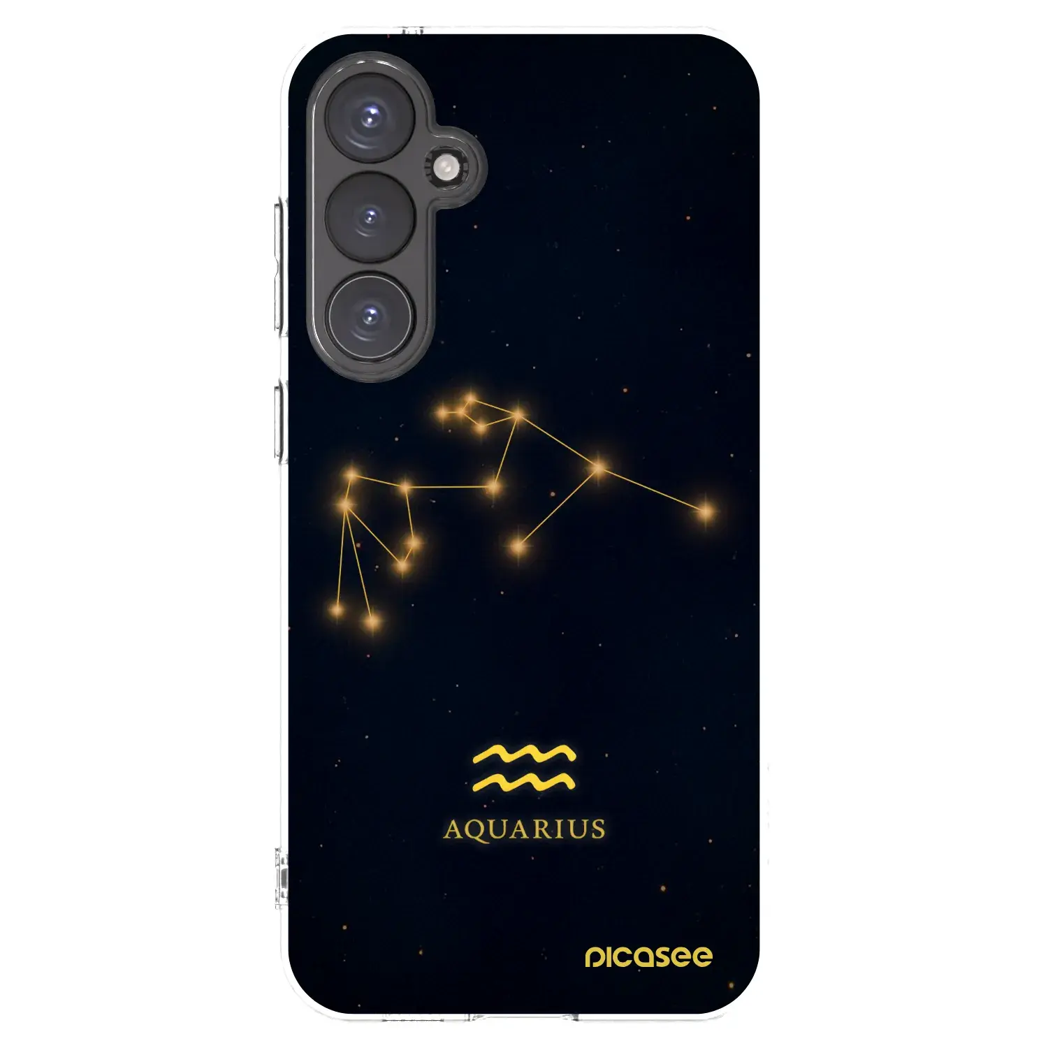 Silikonový průhledný obal pro Samsung Galaxy S23 FE S711B - AQUARIUS
