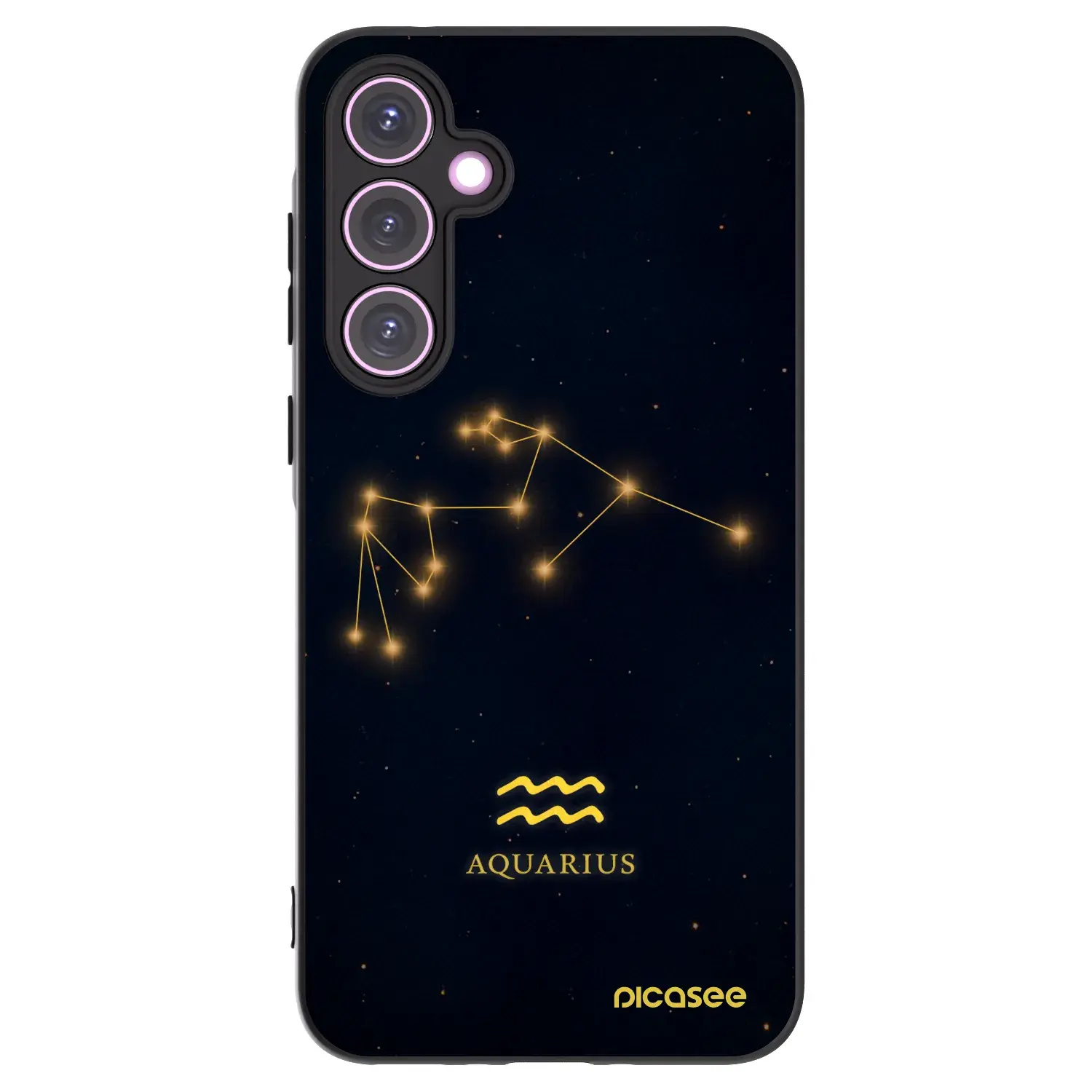 Silikonový černý obal pro Samsung Galaxy A35 5G A356B - AQUARIUS