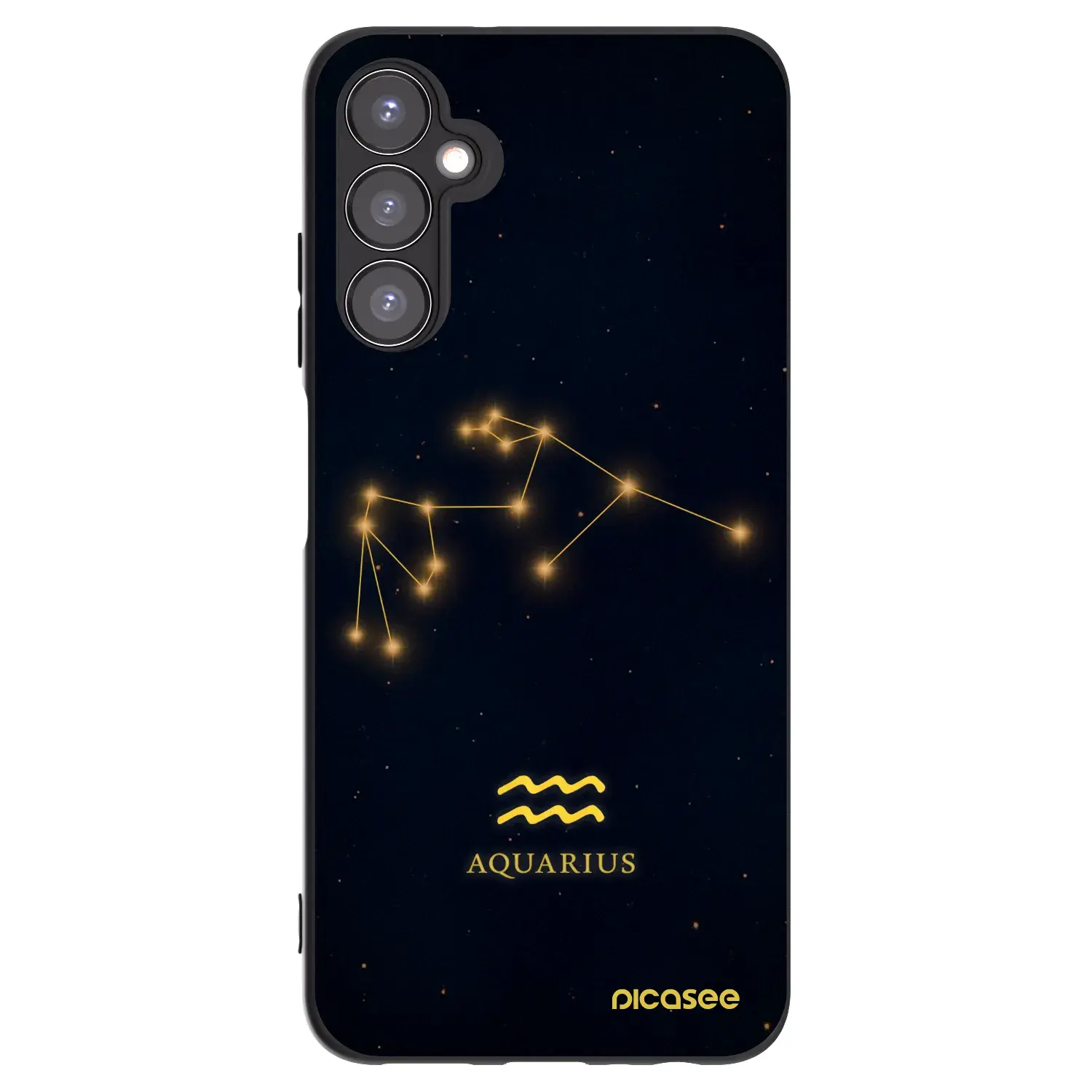 Silikonový černý obal pro Samsung Galaxy A05s A057G - AQUARIUS