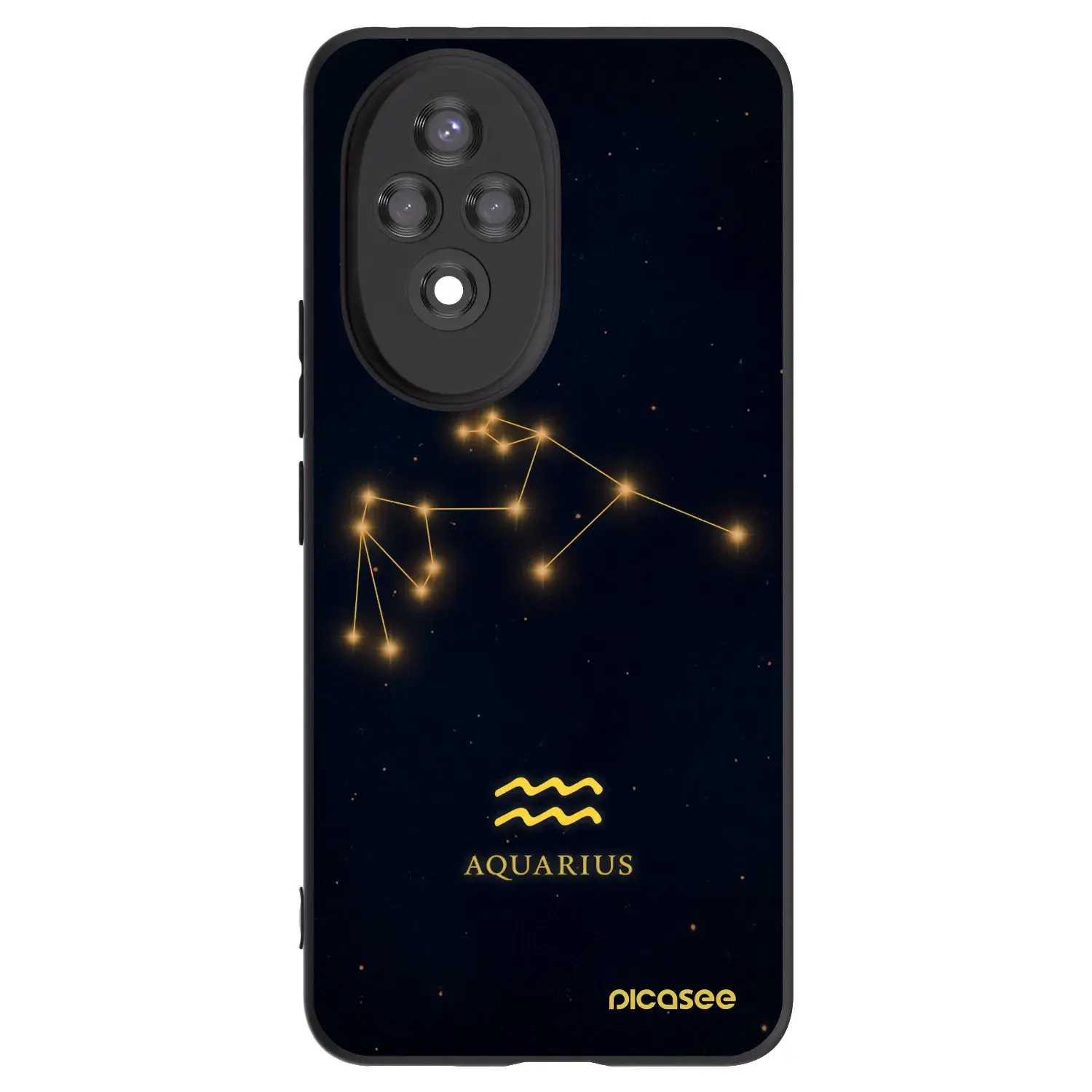 Silikonový černý obal pro Honor 200 5G - AQUARIUS