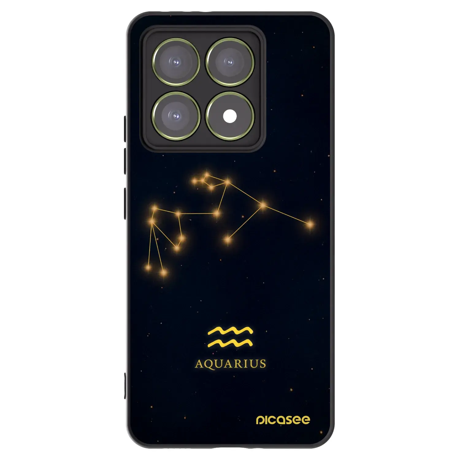 Silikonový černý obal pro Xiaomi 14T - AQUARIUS