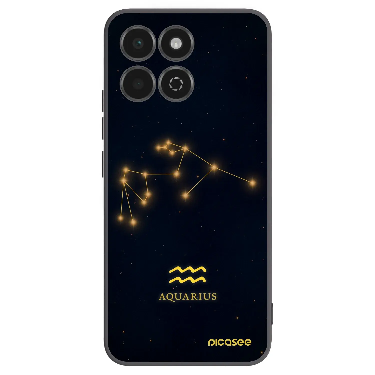 Silikonový černý obal pro Honor 200 Smart 5G - AQUARIUS