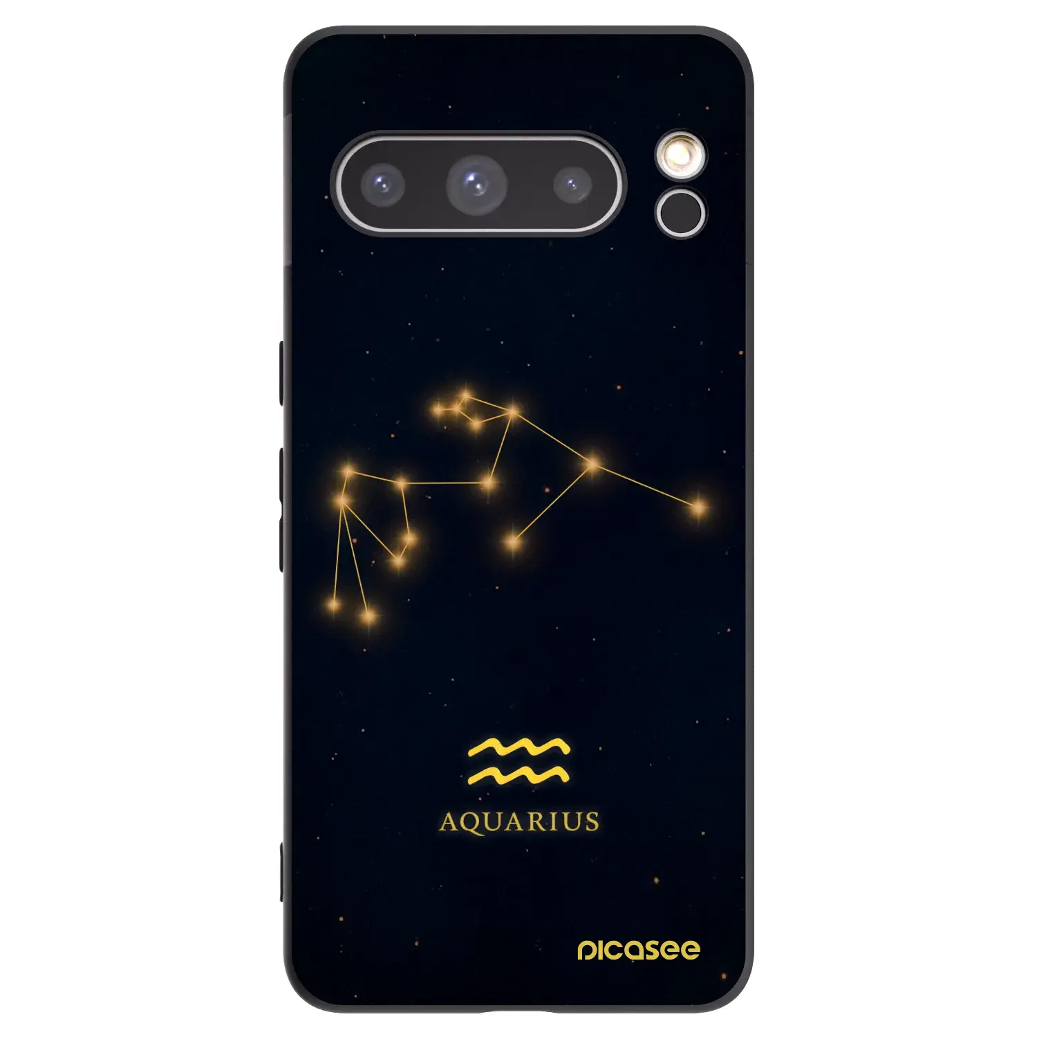 Silikonový černý obal pro Google Pixel 8 Pro - AQUARIUS