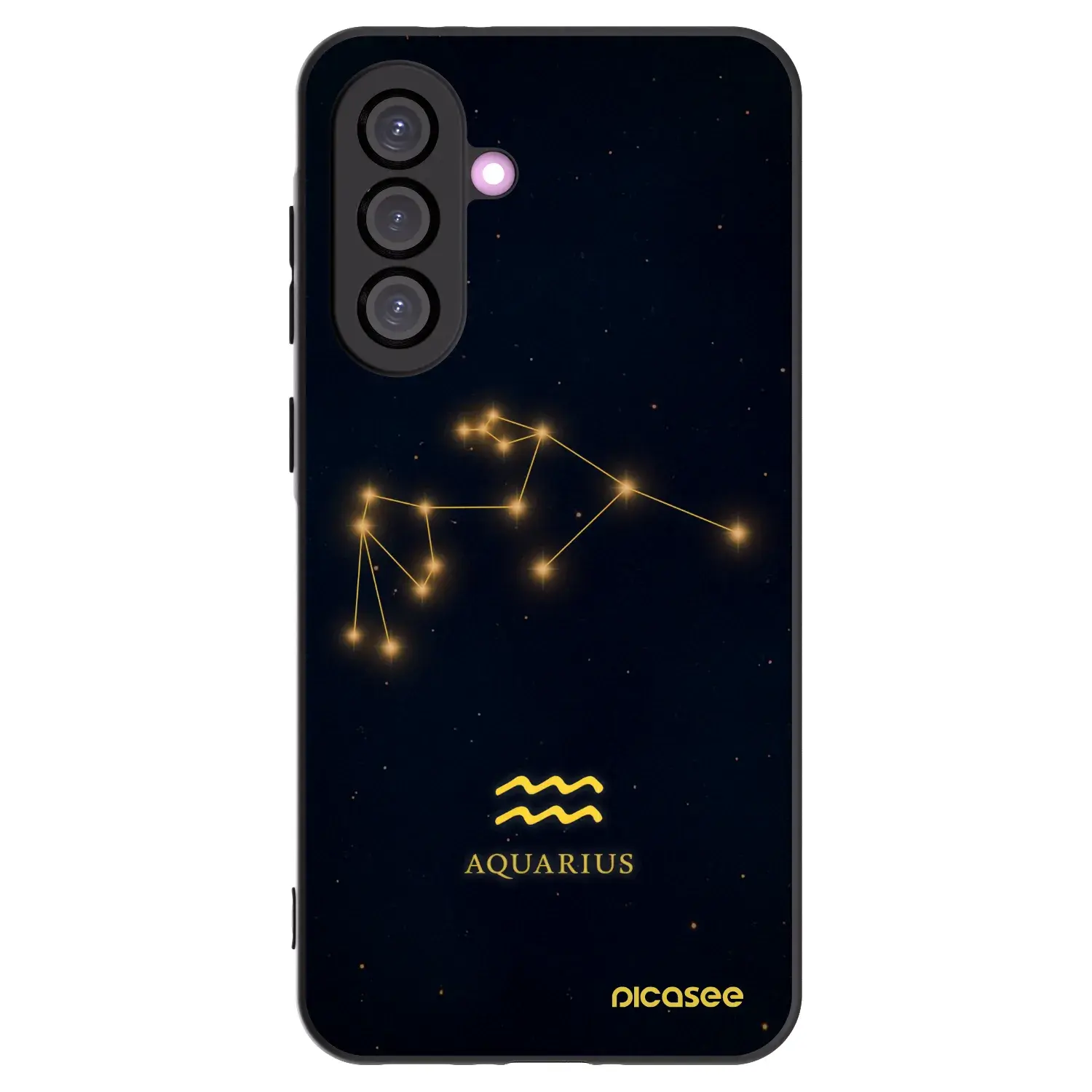 Silikonový černý obal pro Samsung Galaxy A56 5G A566B - AQUARIUS