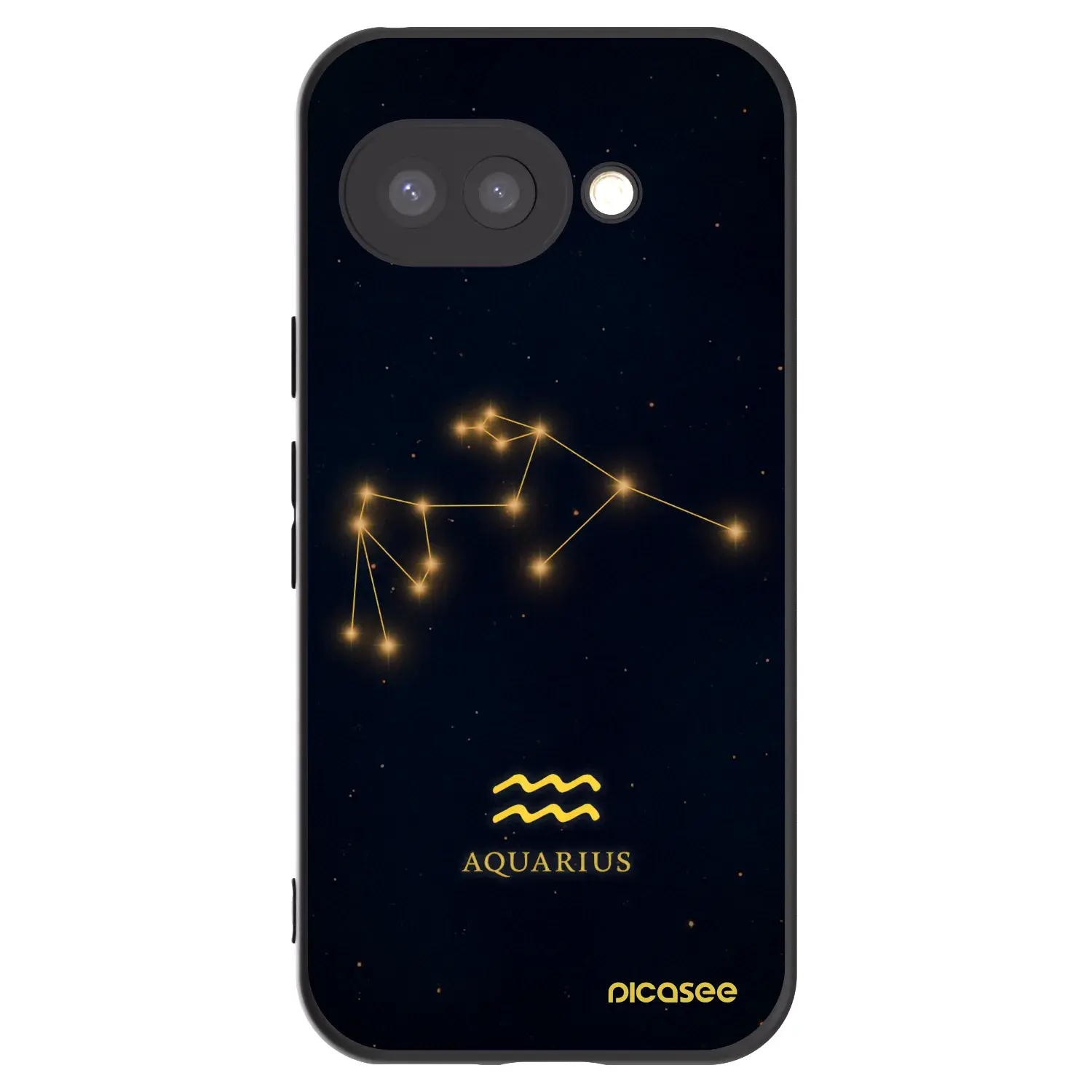 Silikonový černý obal pro Google Pixel 9a - AQUARIUS