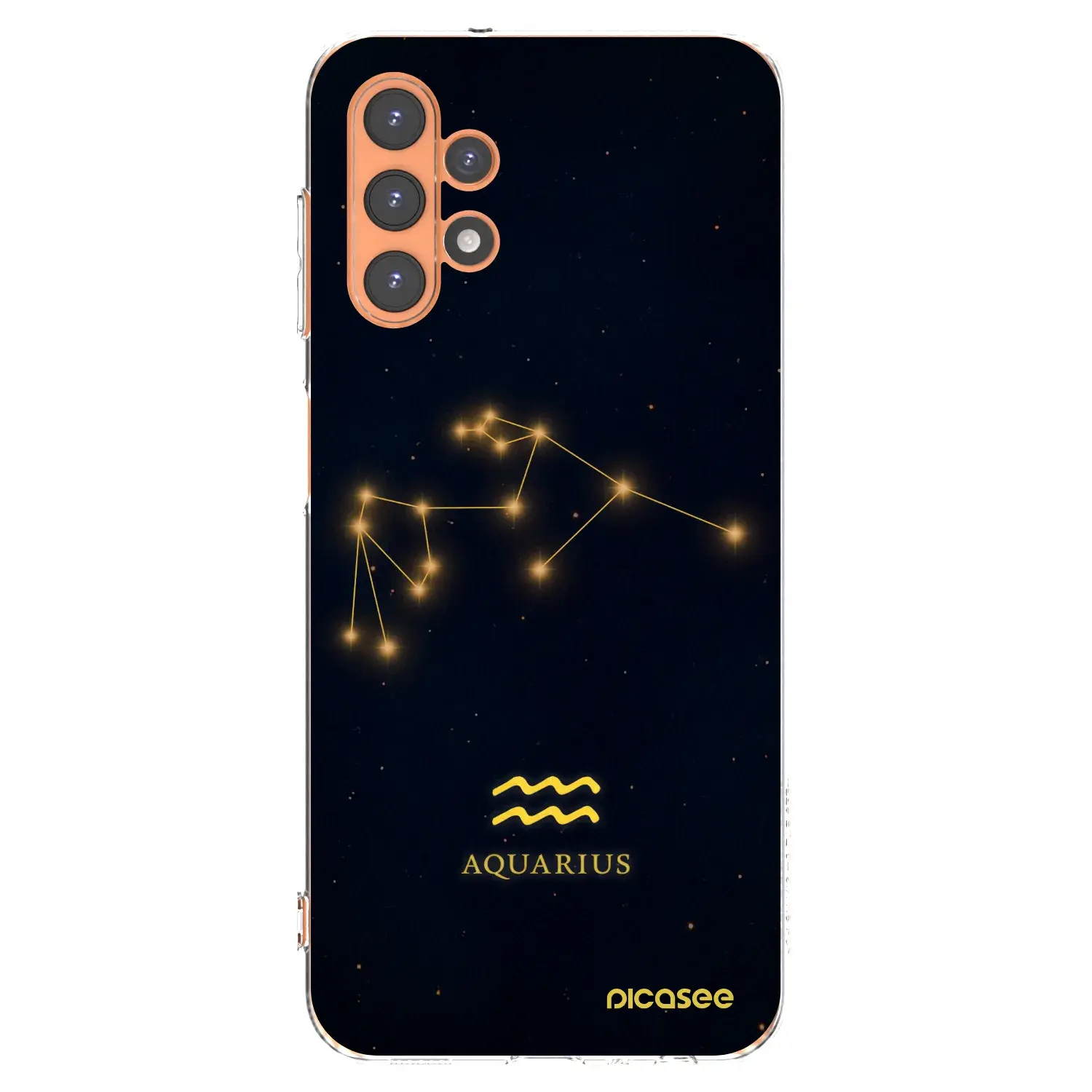 Silikonový průhledný obal pro Samsung Galaxy A13 5G - AQUARIUS