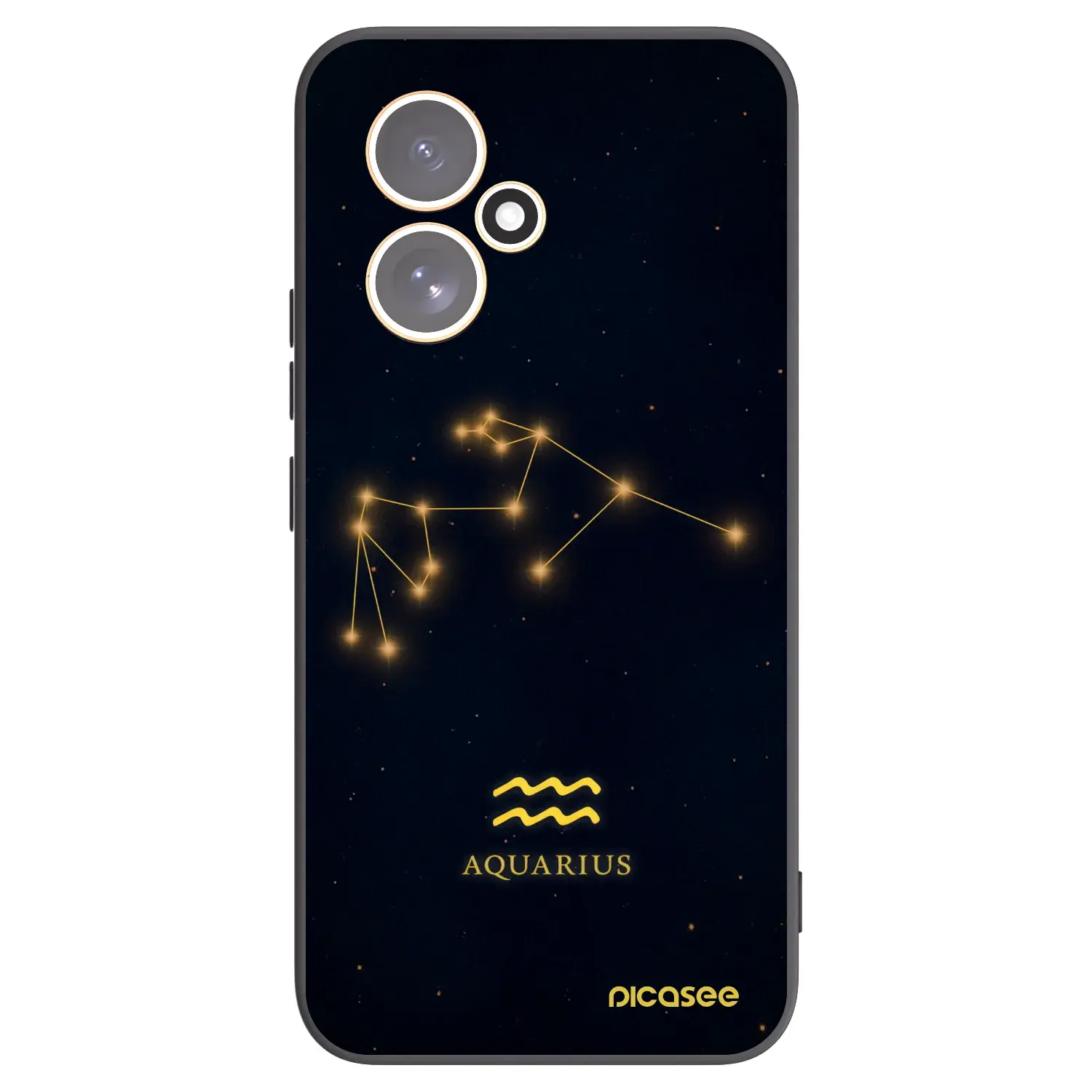 Silikonový černý obal pro Honor 400 5G - AQUARIUS