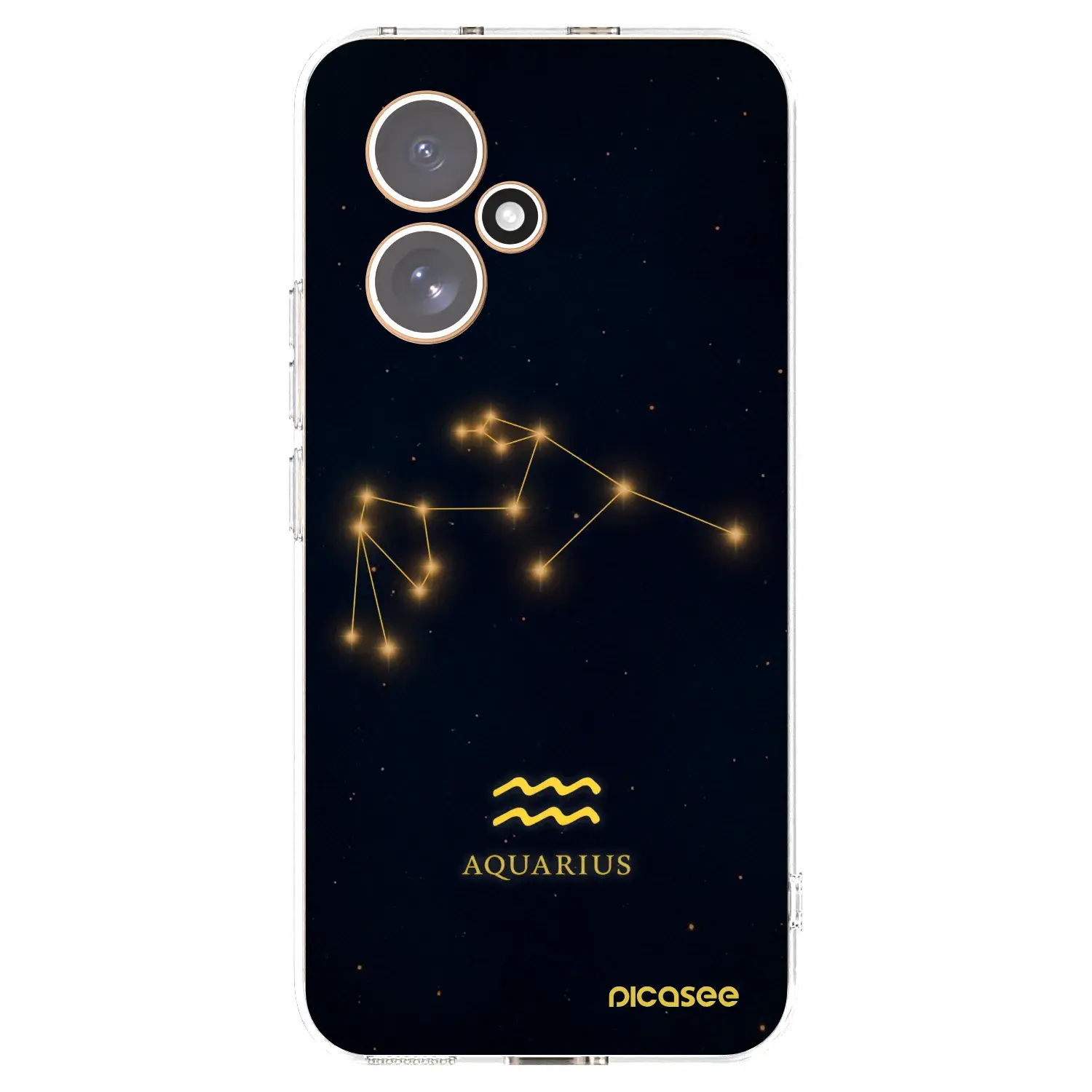 Silikonový průhledný obal pro Honor 400 5G - AQUARIUS