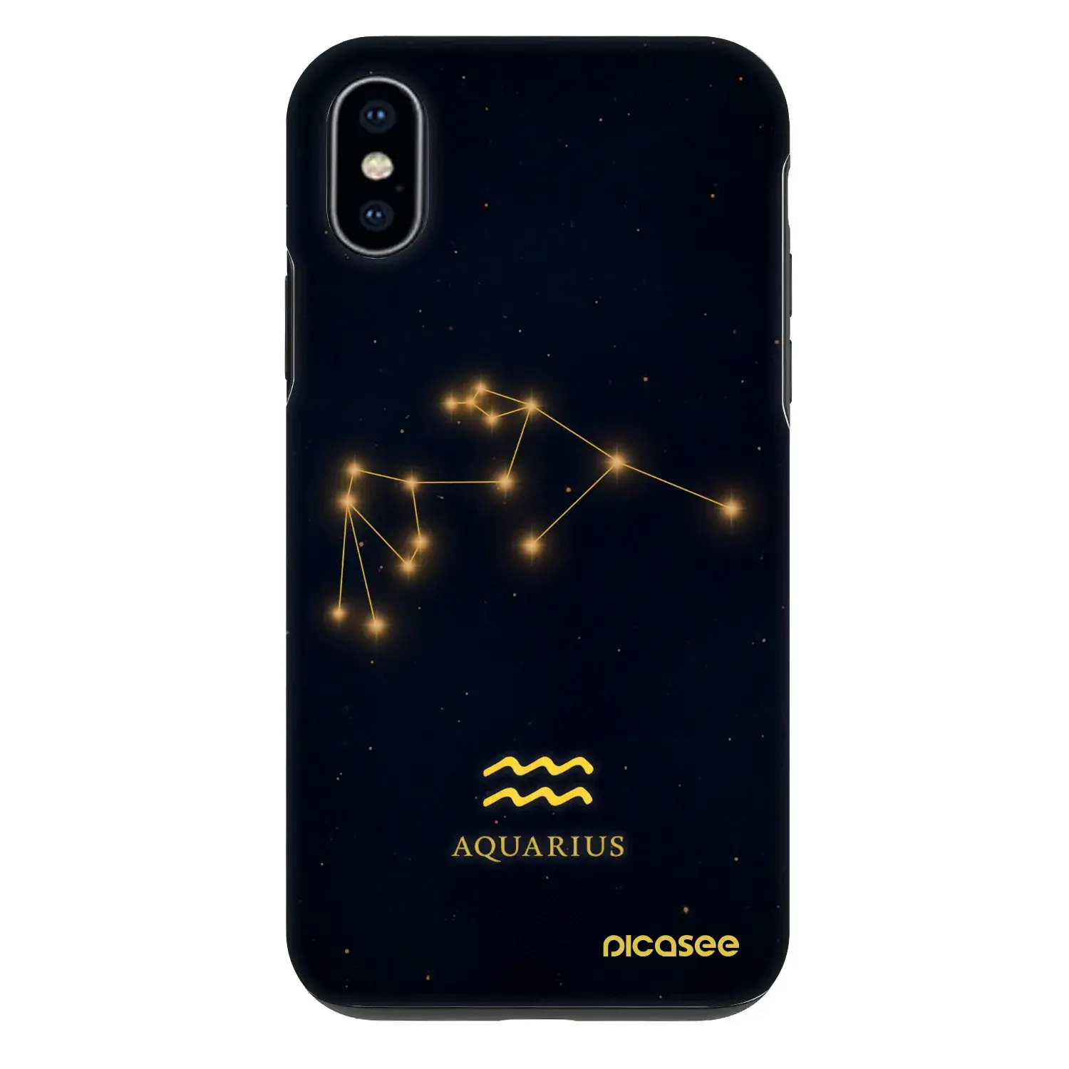 Fashion Case pro Apple iPhone X/XS - AQUARIUS