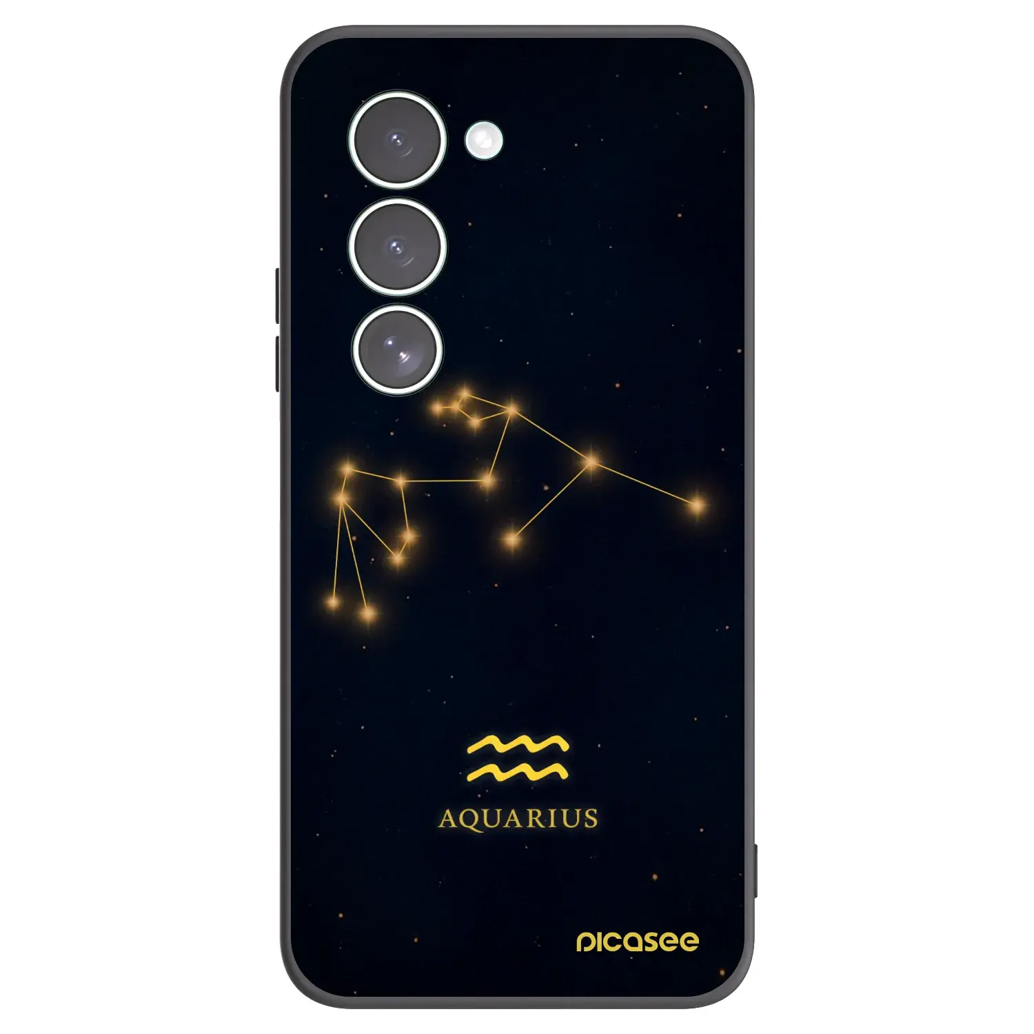 Silikonový černý obal pro Xiaomi Redmi 15 5G - AQUARIUS