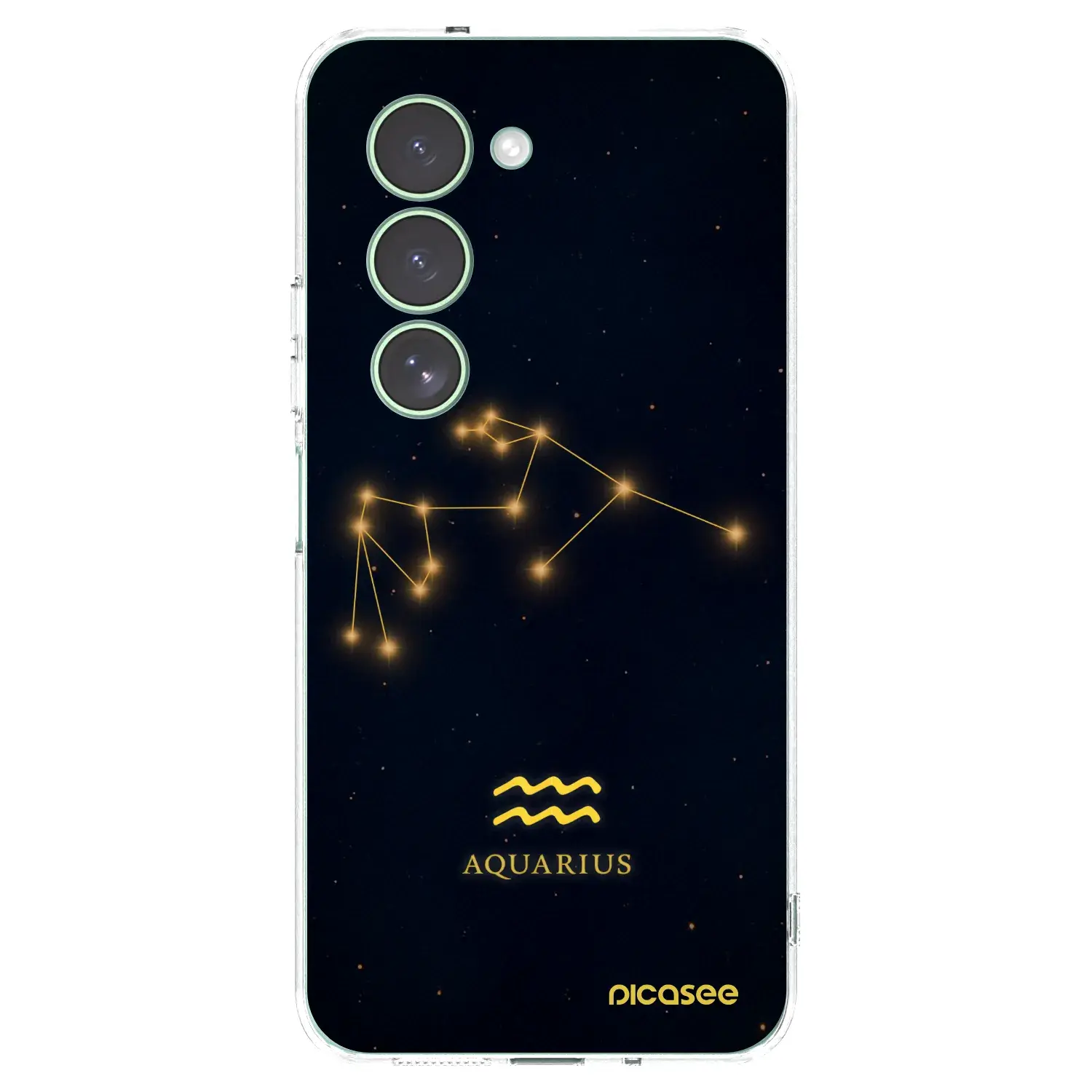 Silikonový průhledný obal pro Xiaomi Redmi 15 5G - AQUARIUS