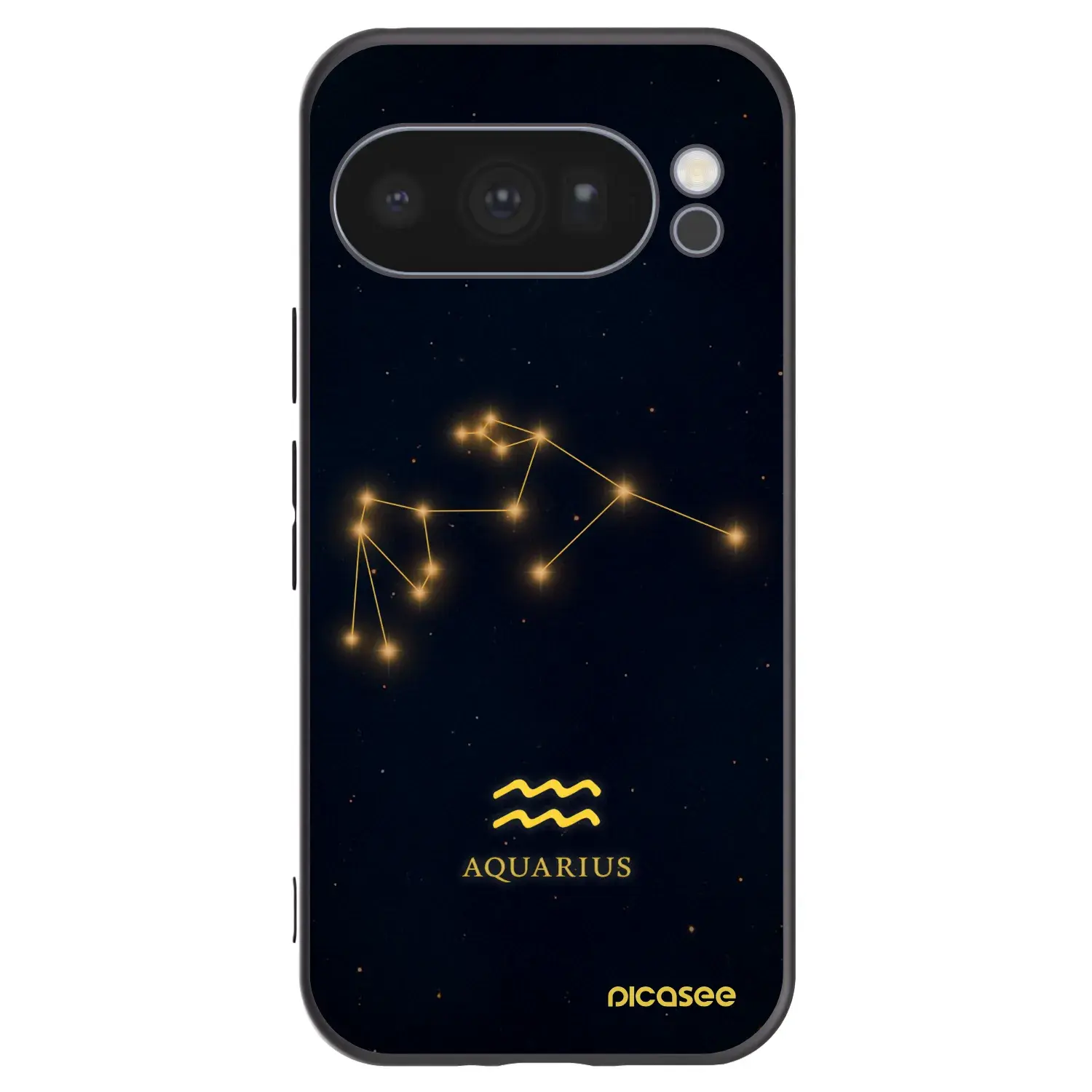 Silikonový černý obal pro Google Pixel 10 Pro - AQUARIUS