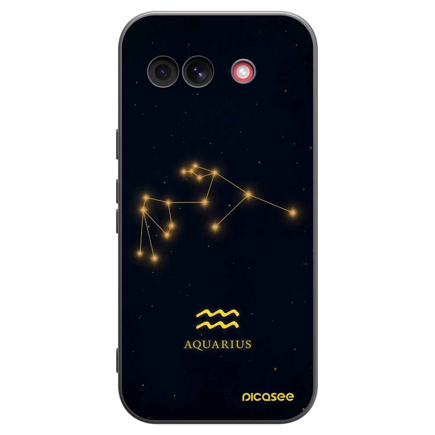 Silikonový černý obal pro Google Pixel 10a - AQUARIUS