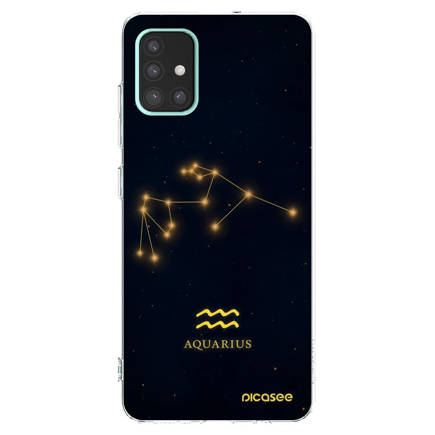 Silikonový průhledný obal pro Samsung Galaxy A51 A515F - AQUARIUS