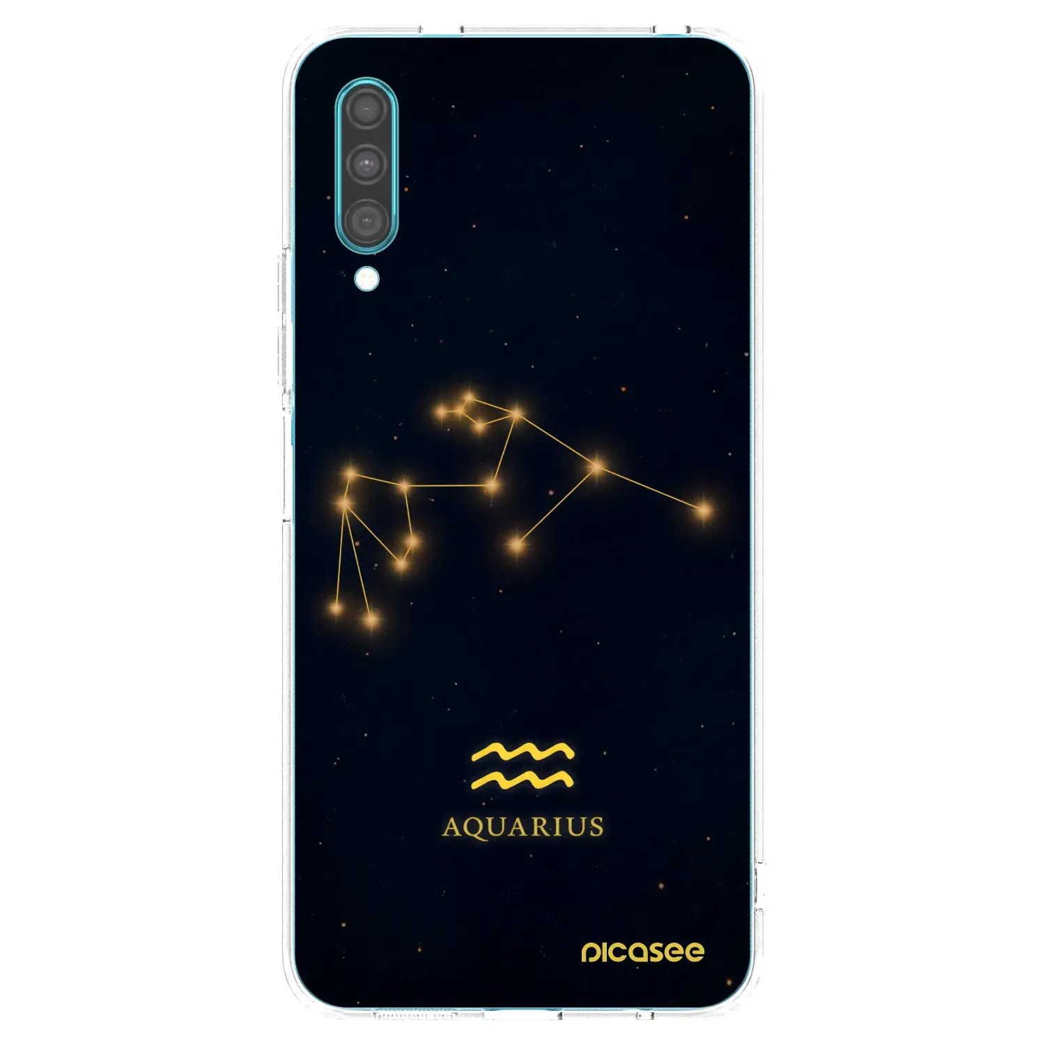 Silikonový průhledný obal pro Samsung Galaxy A30s A307F - AQUARIUS