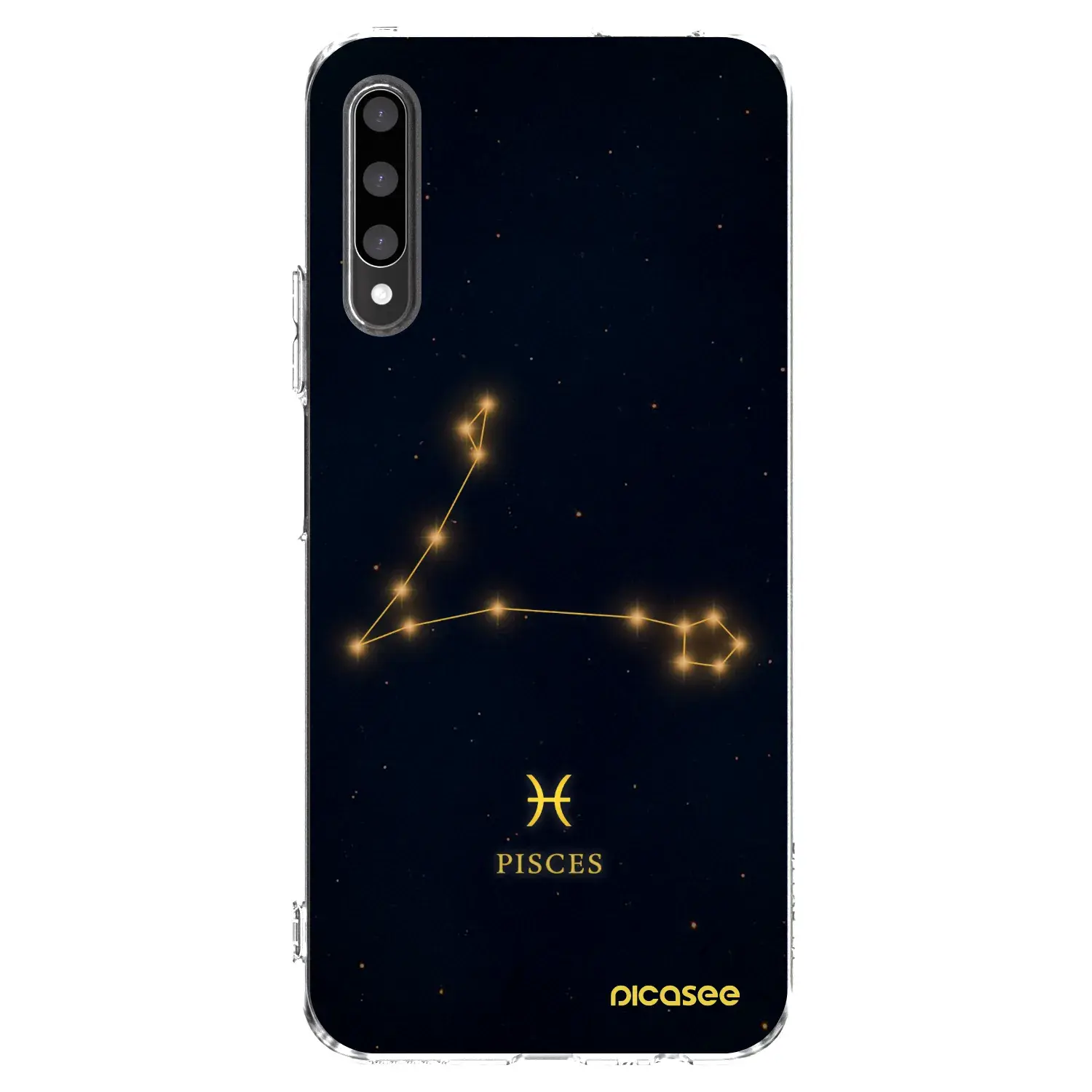 Silikonový průhledný obal pro Honor 9X Pro - PISCES