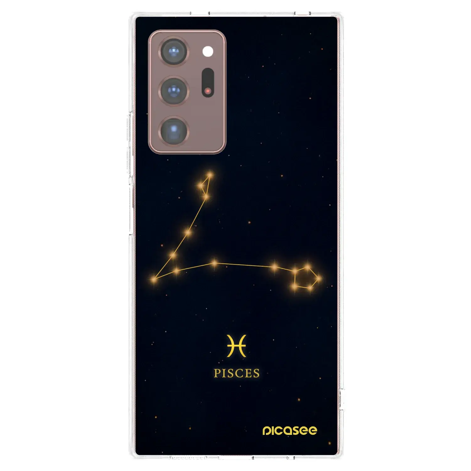 Silikonový průhledný obal pro Samsung Galaxy Note 20 Ultra - PISCES