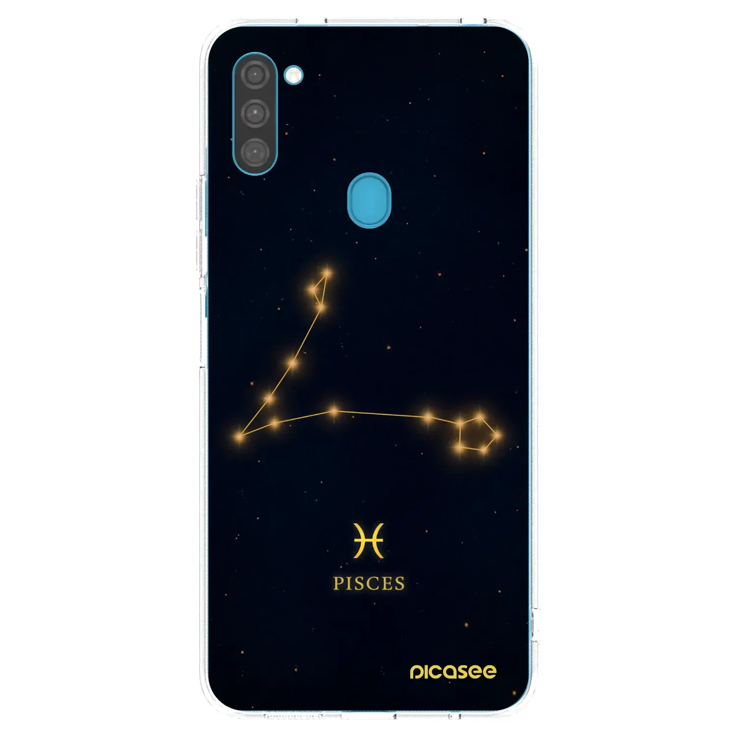 Silikonový průhledný obal pro Samsung Galaxy M11 - PISCES