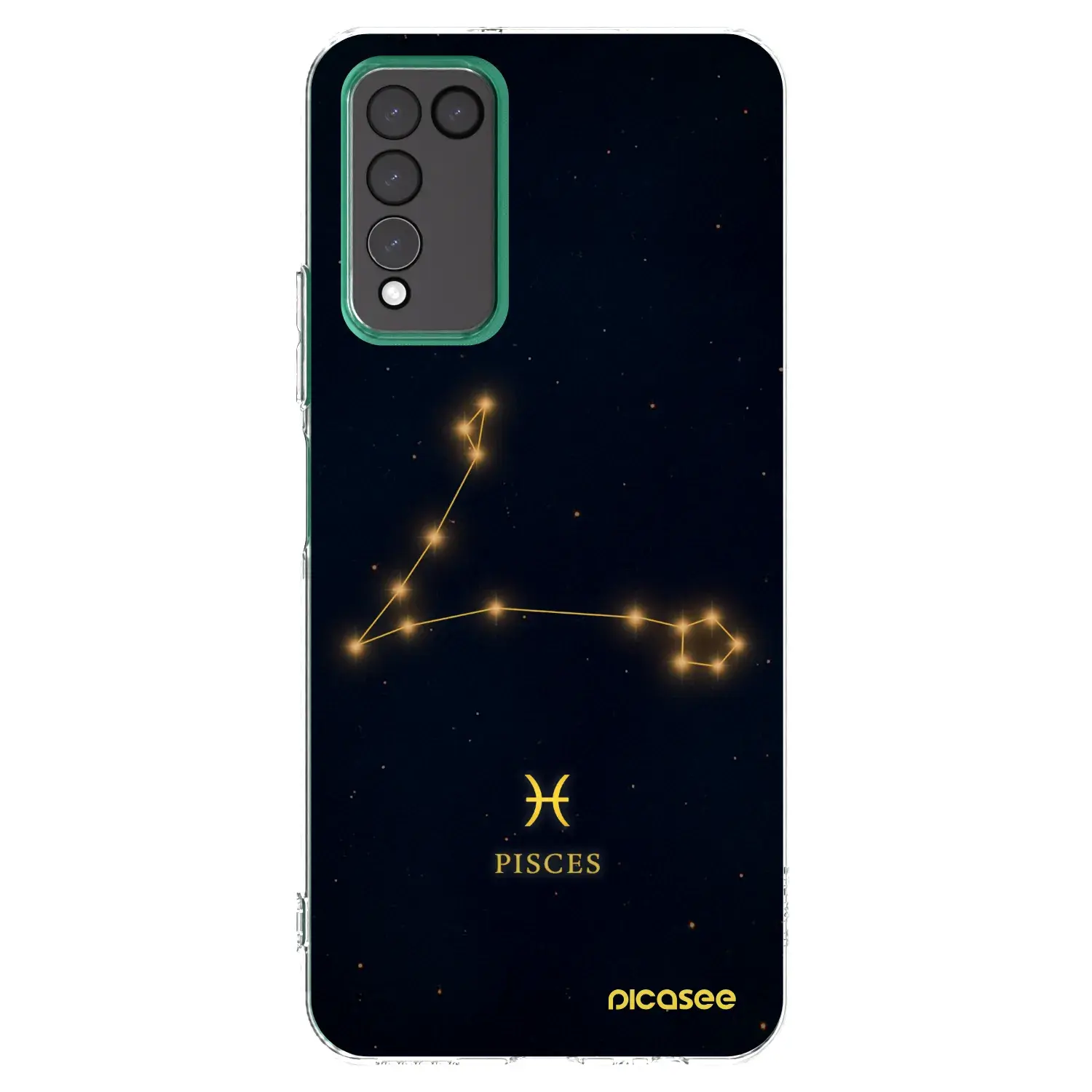 Silikonový průhledný obal pro Honor 10X Lite - PISCES