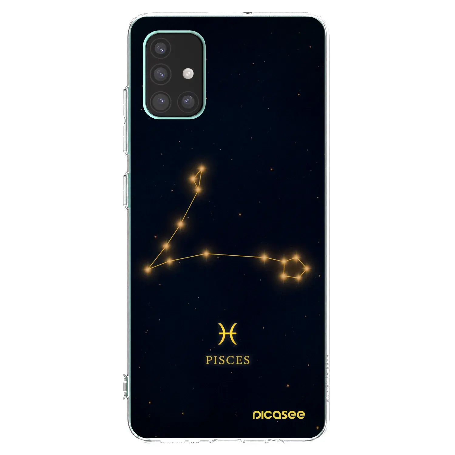 Silikonový průhledný obal pro Samsung Galaxy M51 M515F - PISCES