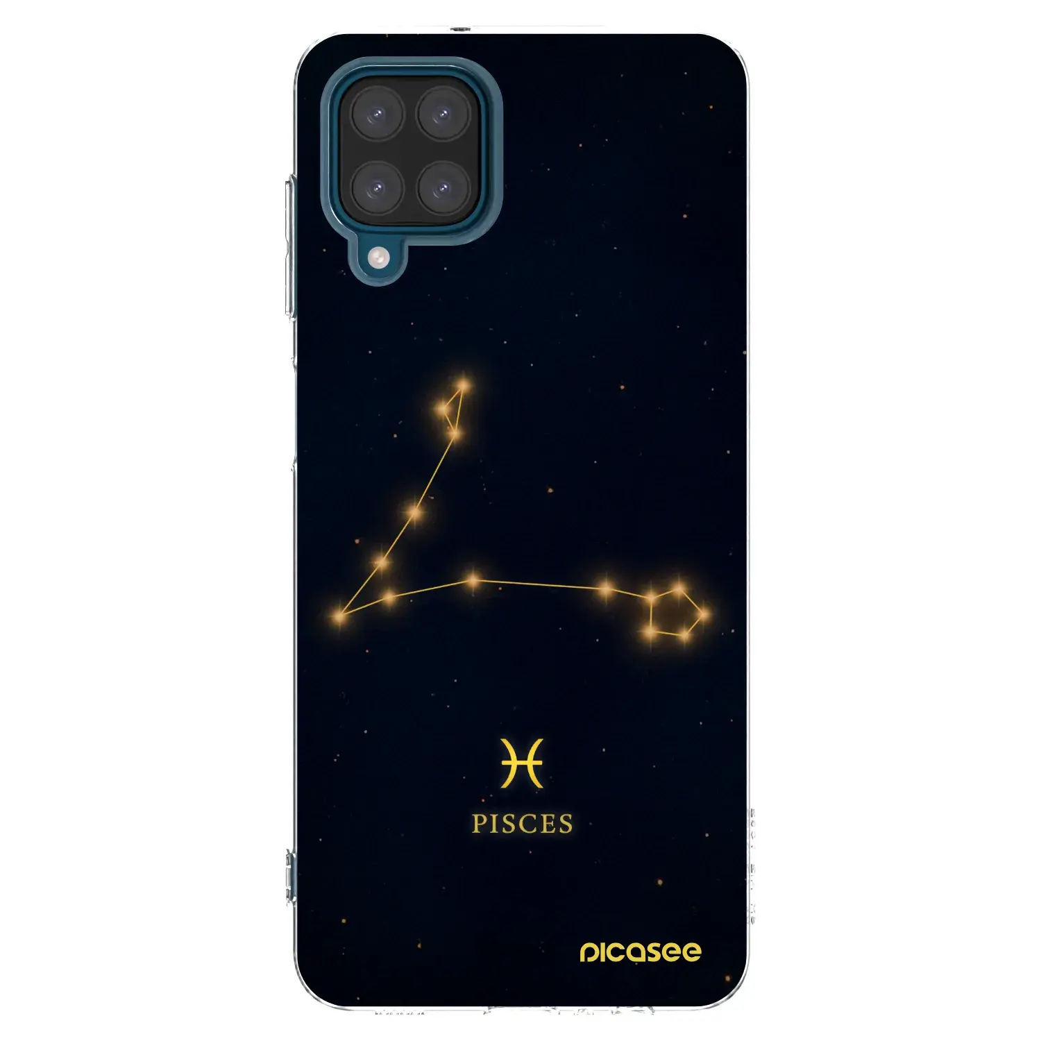 Silikonový průhledný obal pro Samsung Galaxy A12 A125F - PISCES