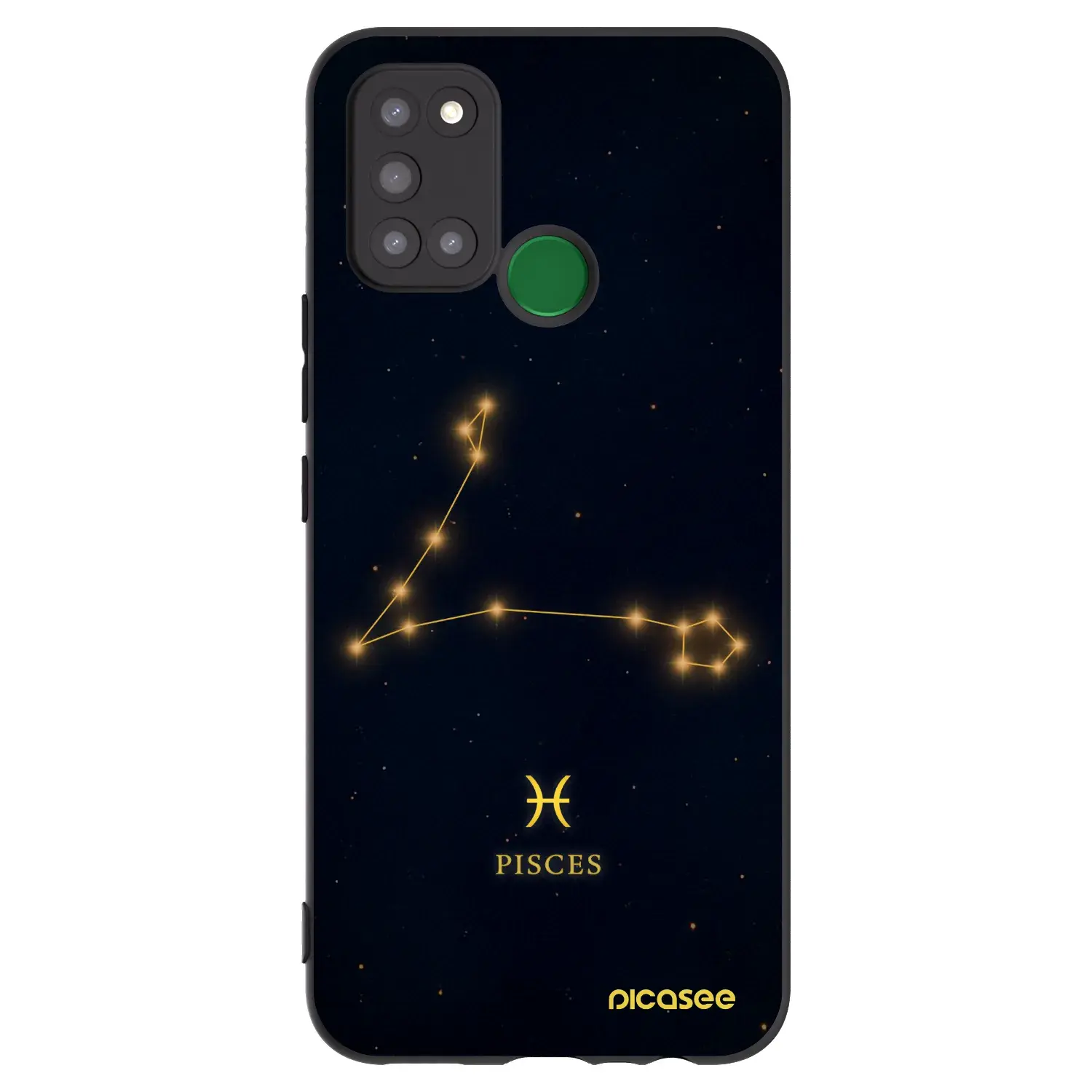 Silikonový černý obal pro Realme 7i - PISCES