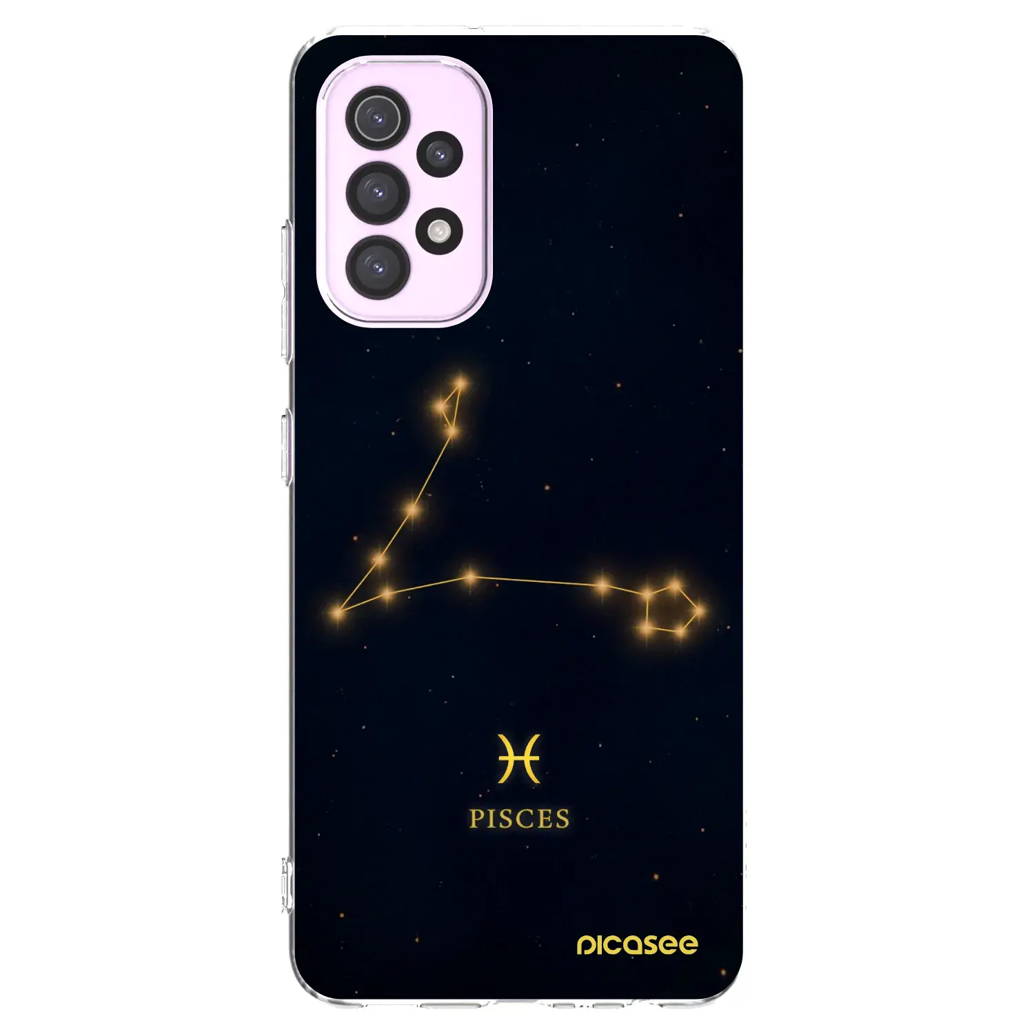 Silikonový průhledný obal pro Samsung Galaxy A32 5G A326B - PISCES
